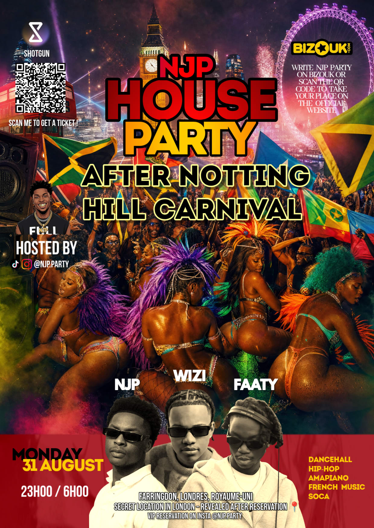 Njp House Party After Notting Hill Carnival