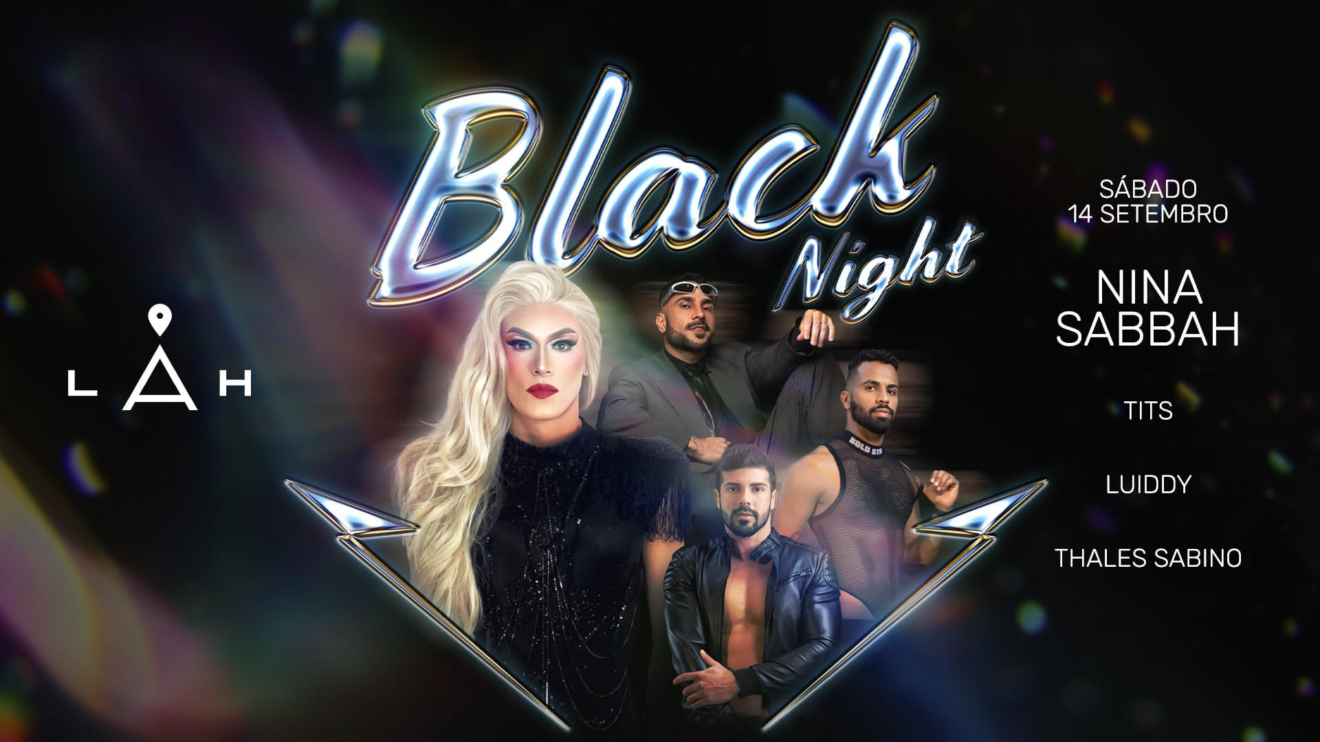 Black Night Com A Dj Nina Sabbah