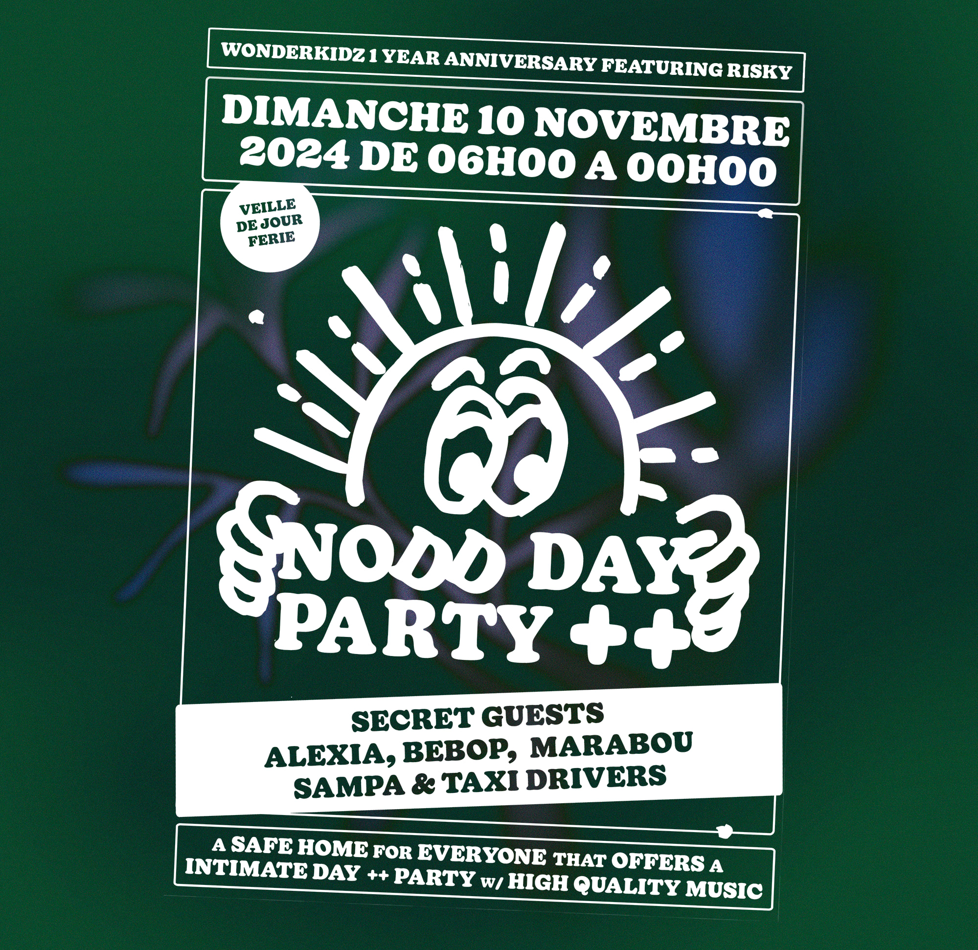 1 Years Anniversary Wonderkidz & Risky: All Day After Party