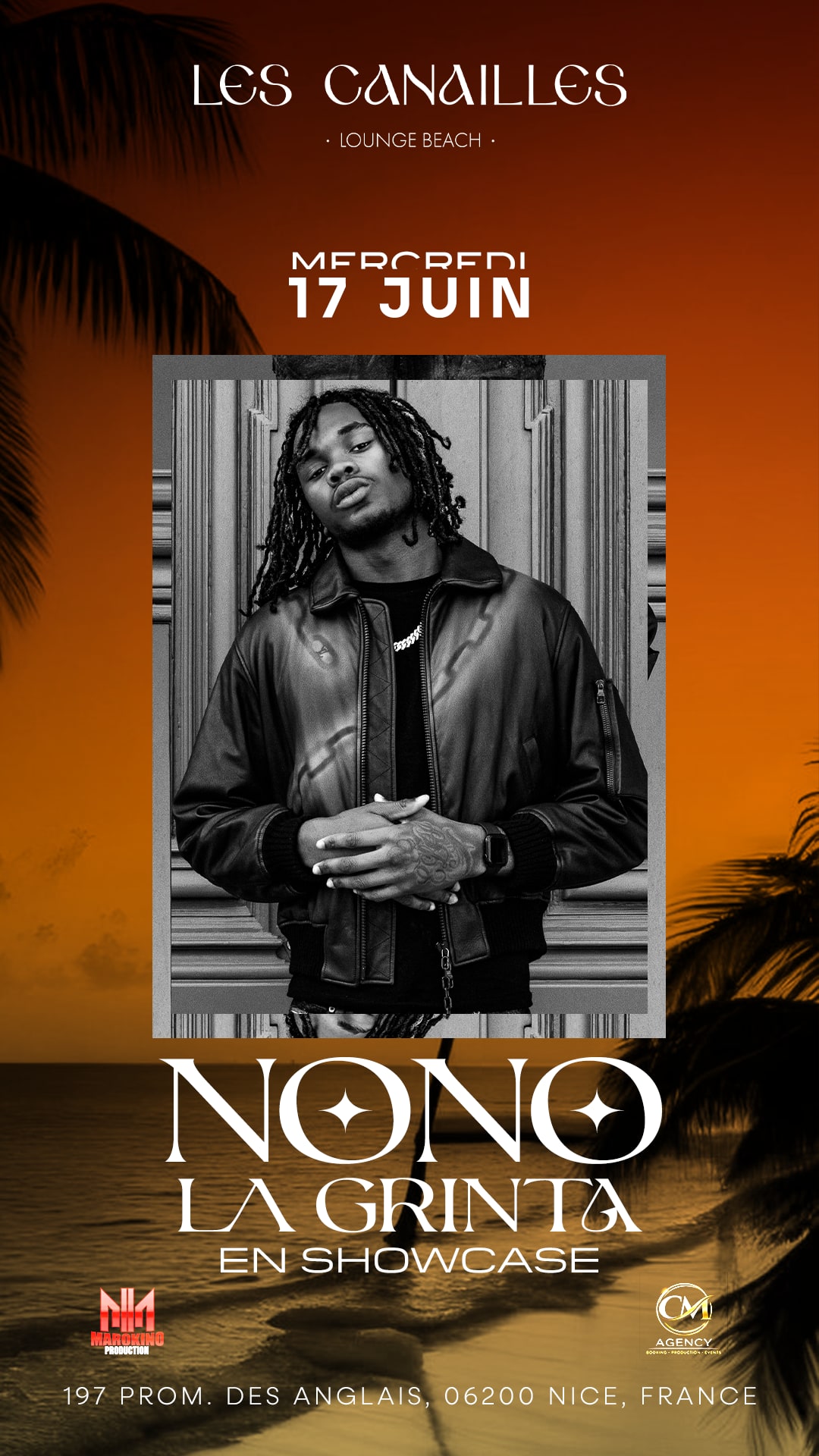 Nono La Grinta Live — Les Canailles Nice — 17.06
