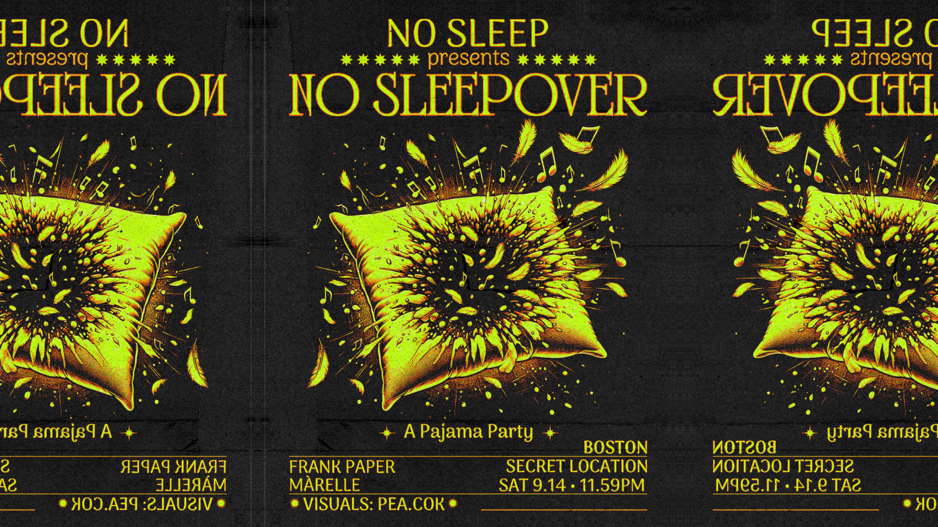 No Sleepover W/ Frank Paper & Màrelle (Pajama Party)