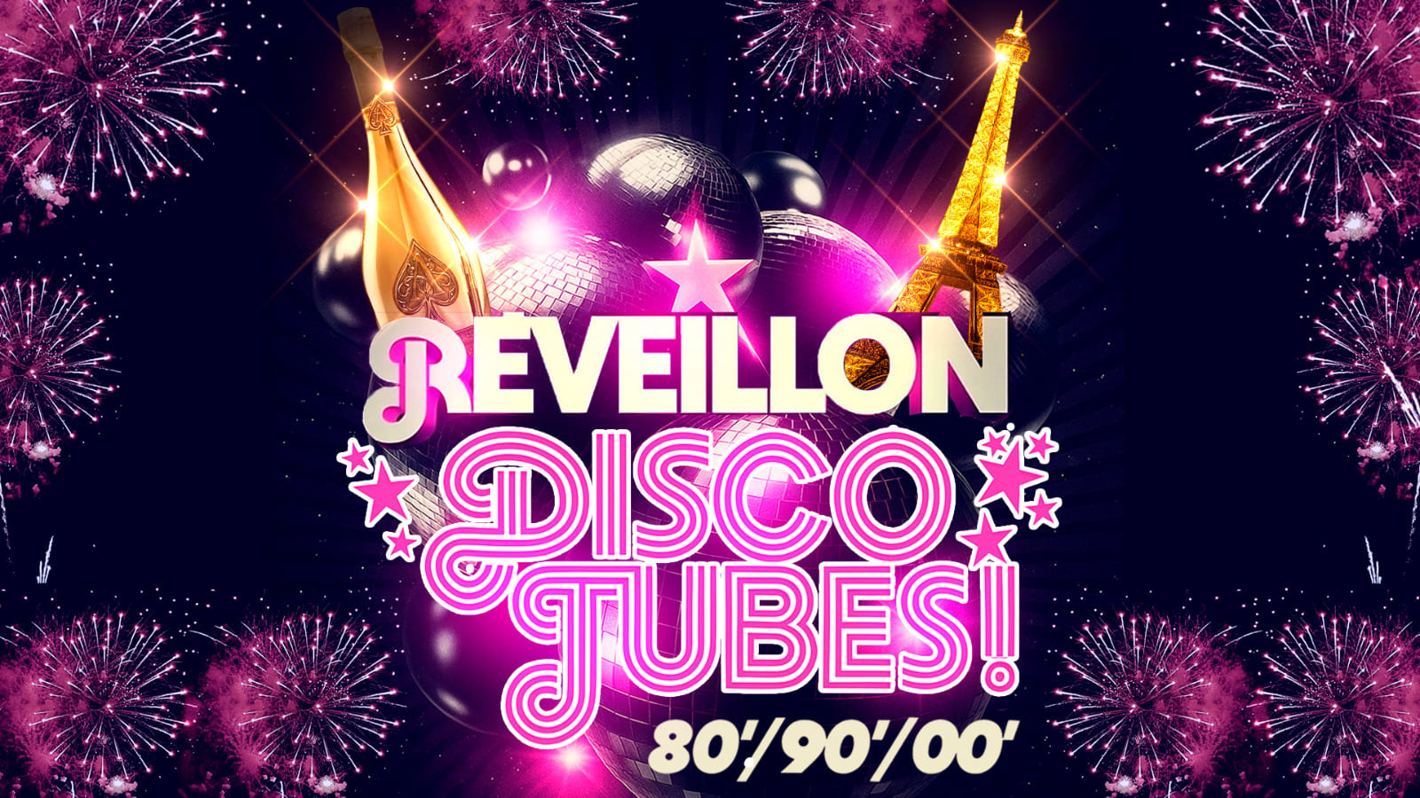 Reveillon Best Of Disco Tubes Années 80 - 90 - 00 Paris 8eme