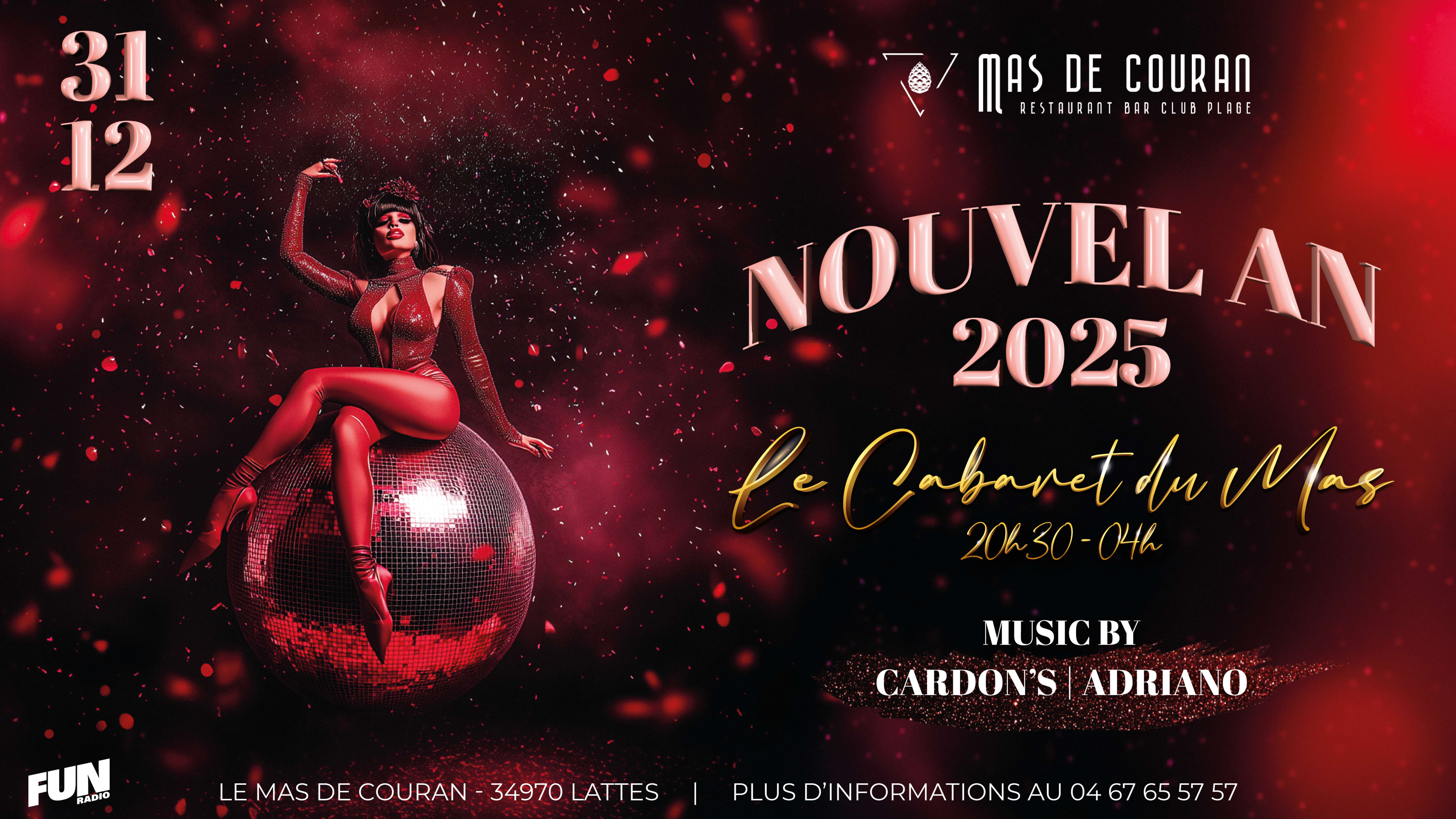 Le Cabaret Du Mas De Couran - New Year 2025