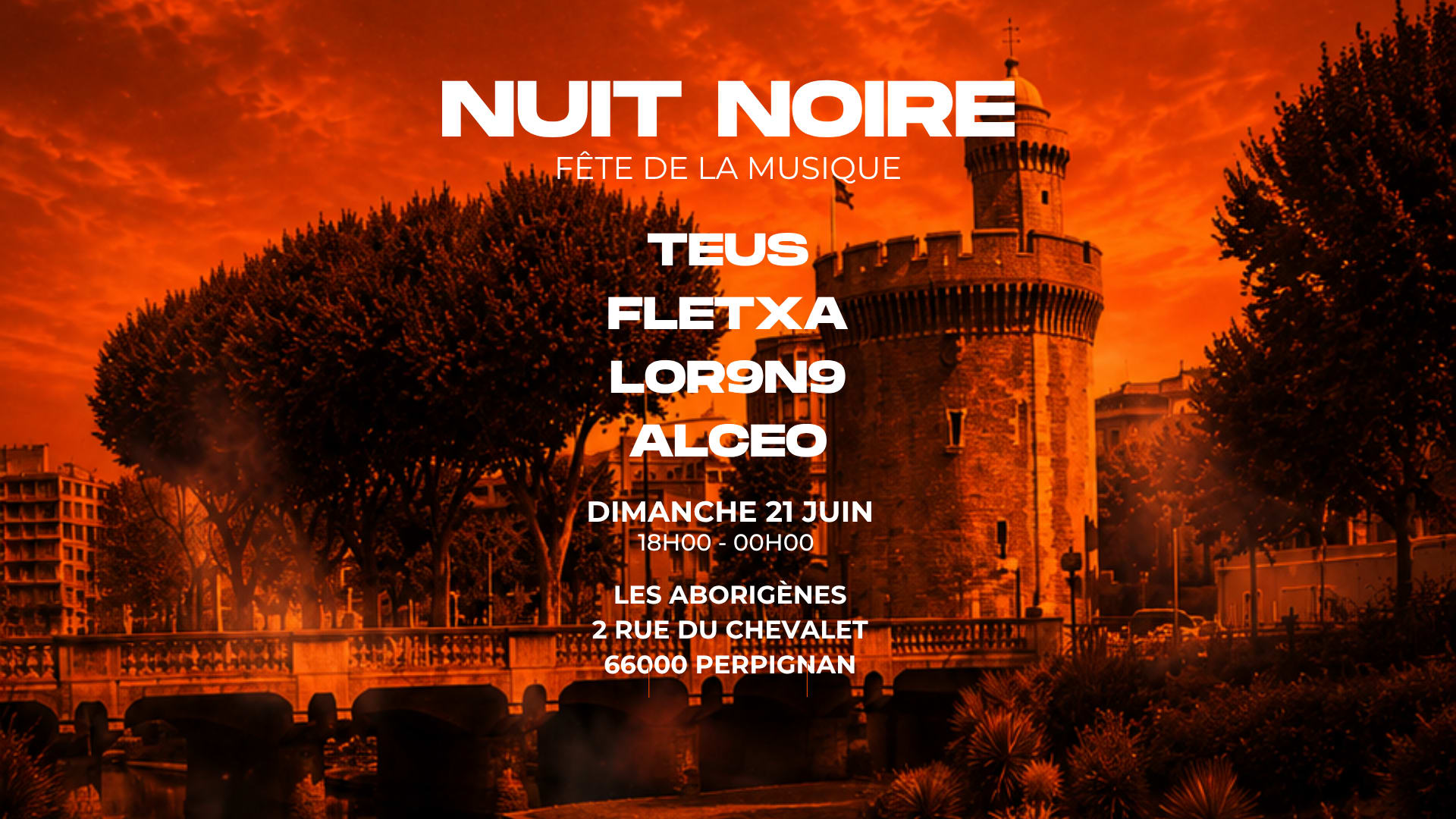 Nuit Noire X Fête De La Musique 2026 (Perpignan)