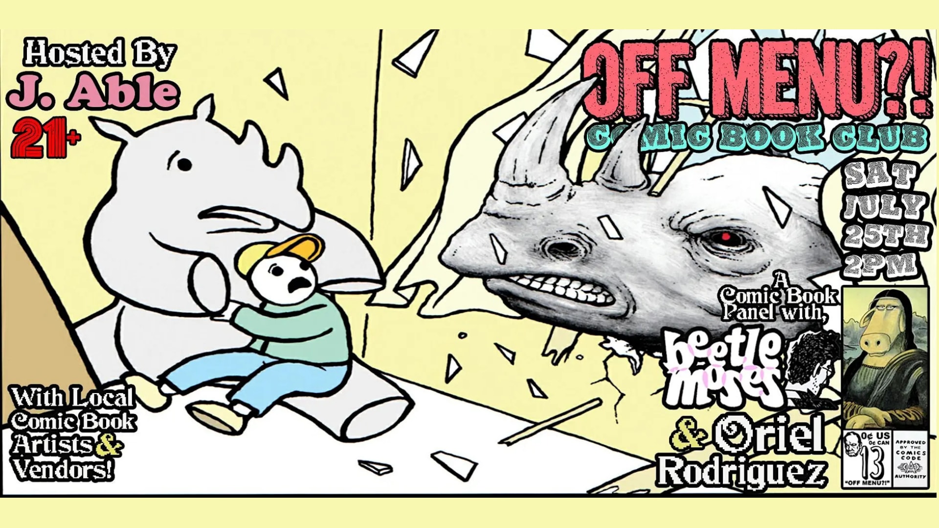 "Off Menu?!" Comic Book Club #13