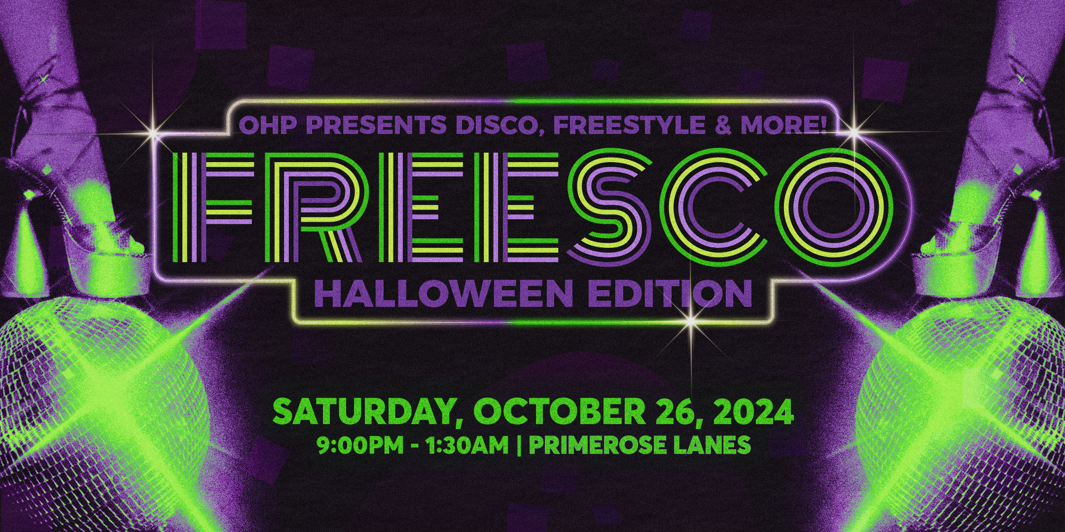 Ohp Presents: Freesco... Disco, Freestyle & More!
