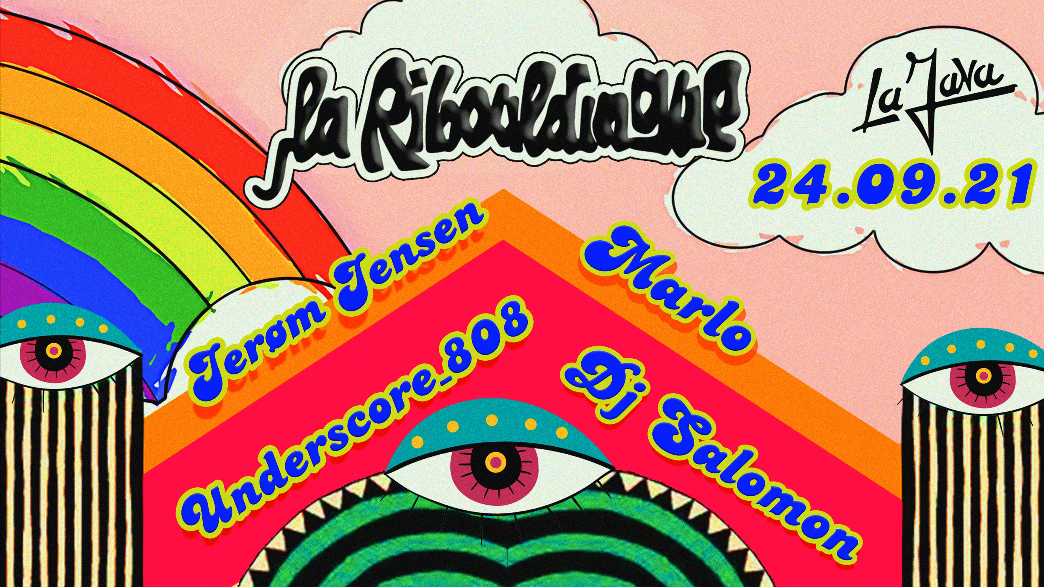 La Ribouldingue : Jerøm Jansen / Underscore_808 / Dj Salomon / Marlo