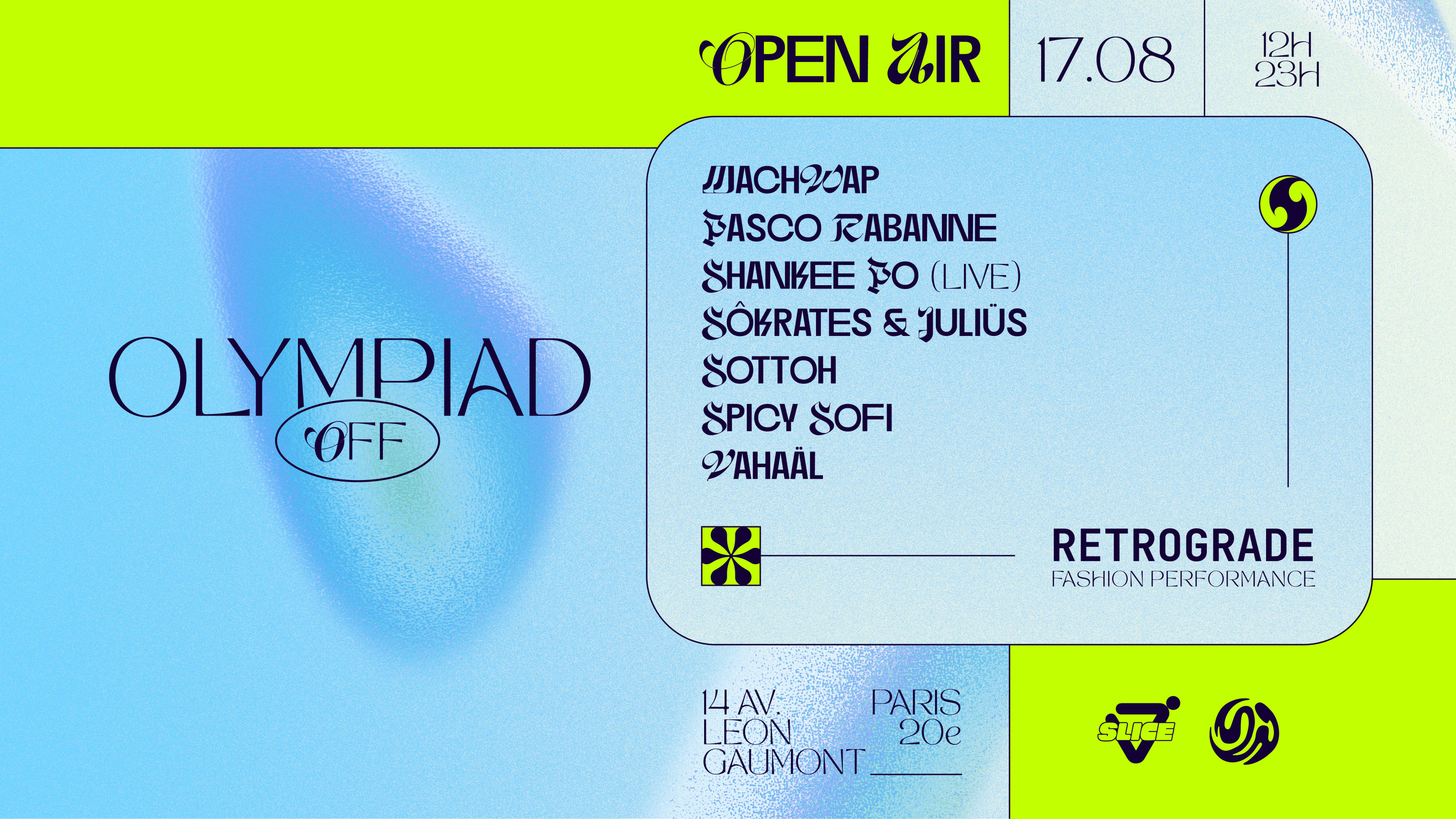 Open Air : Olympiad Festival Édition Off X Slice !
