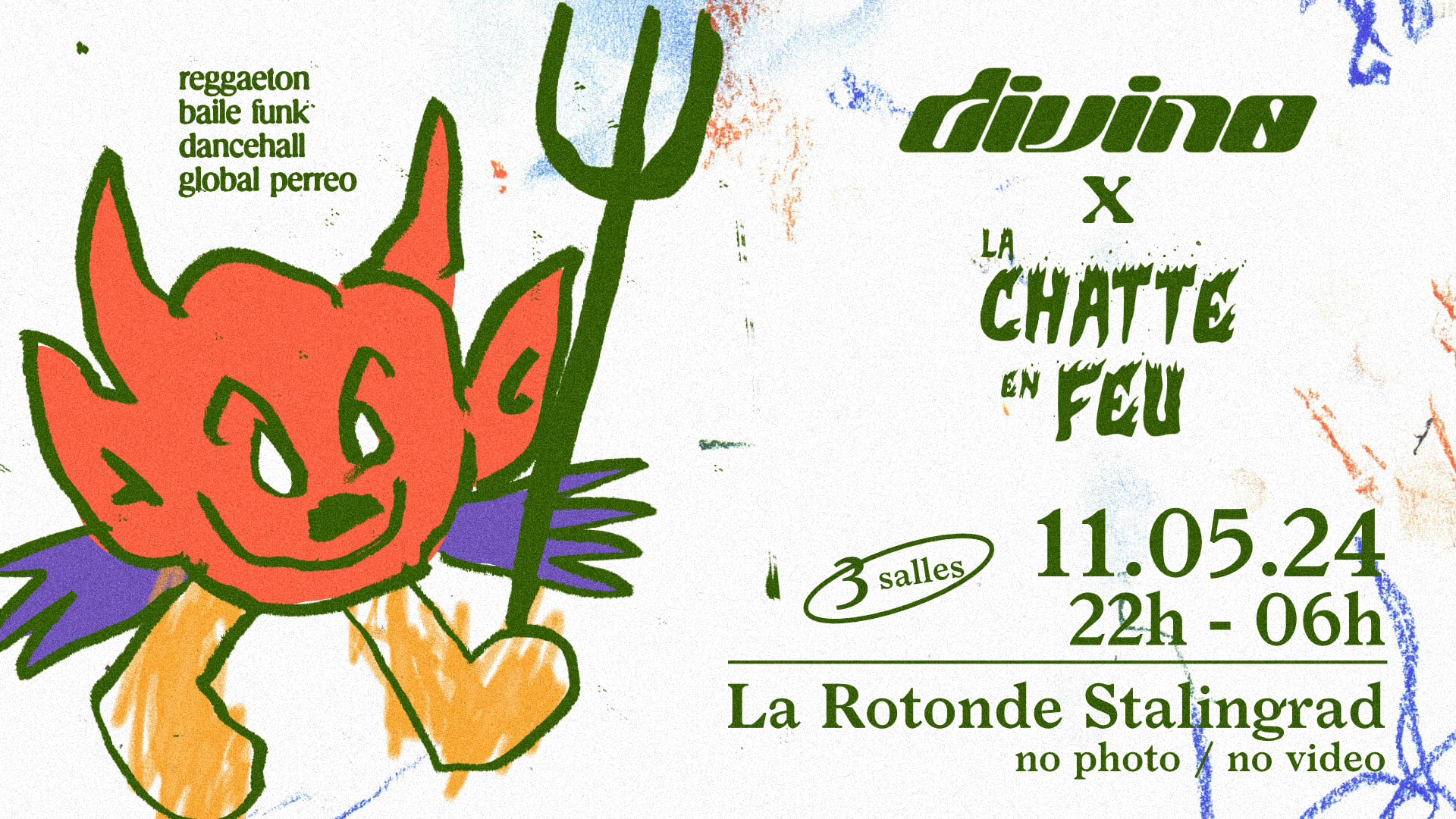 Divin0 X La Chatte En Feu - Rotonde Xxl