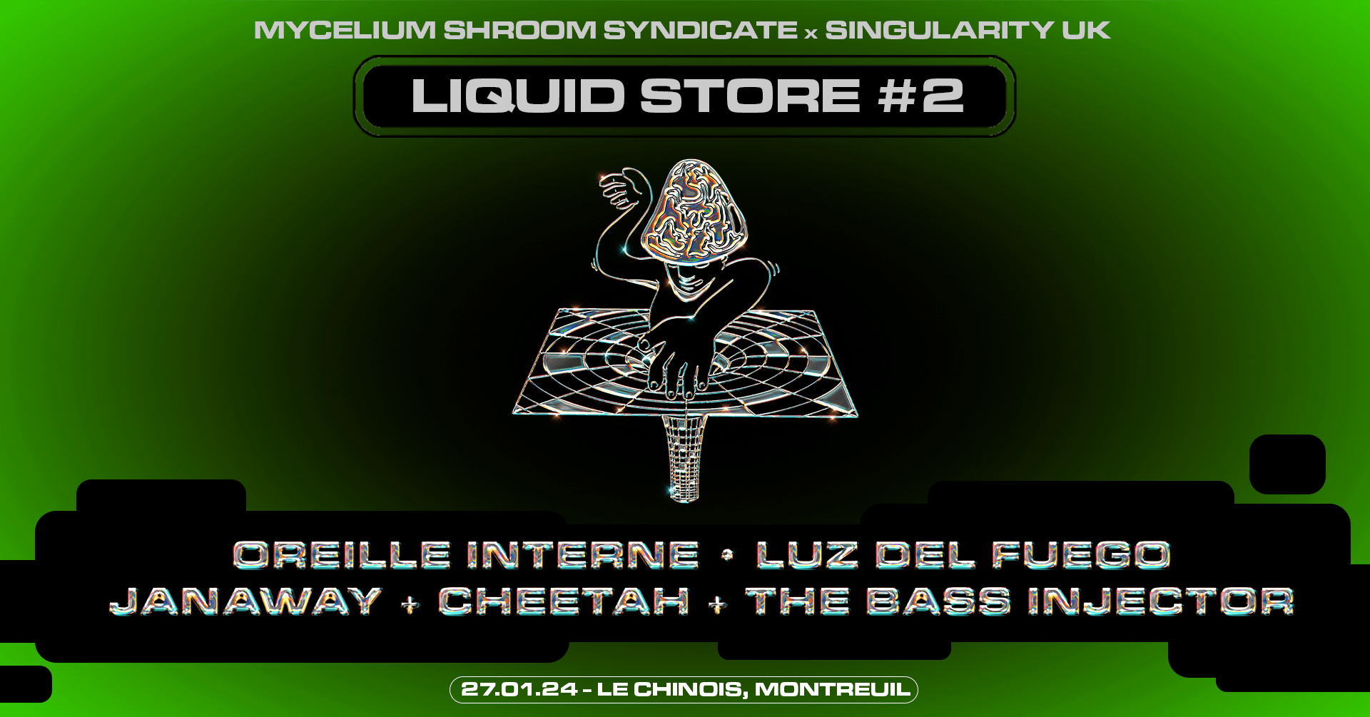 Liquid Store #2: Oreille Interne, Cheetah B2b Janaway B2b...
