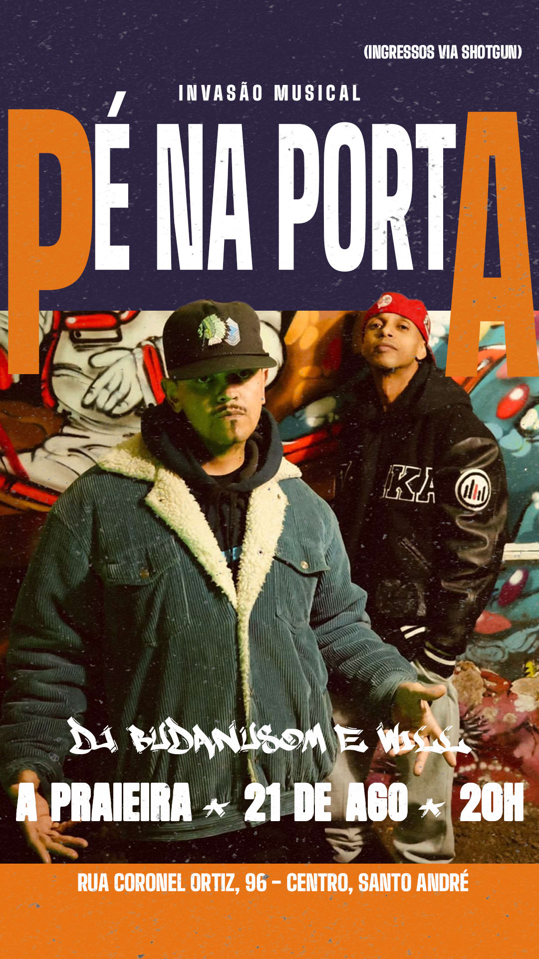 Pé Na Porta Invasão Musical - No Praieira