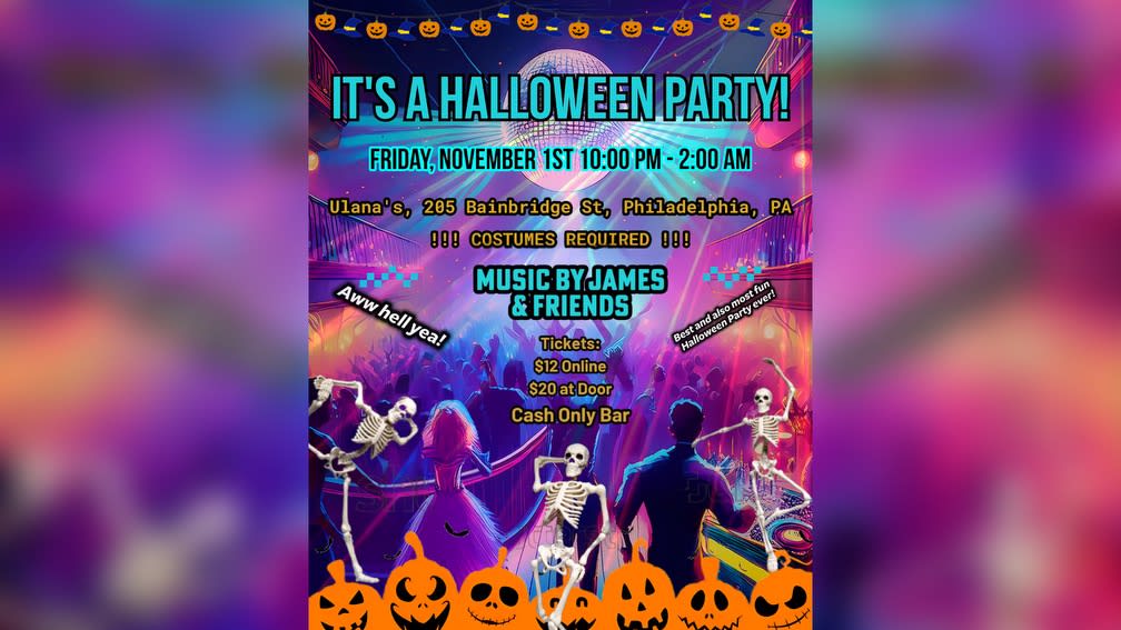 It's A Halloween Party