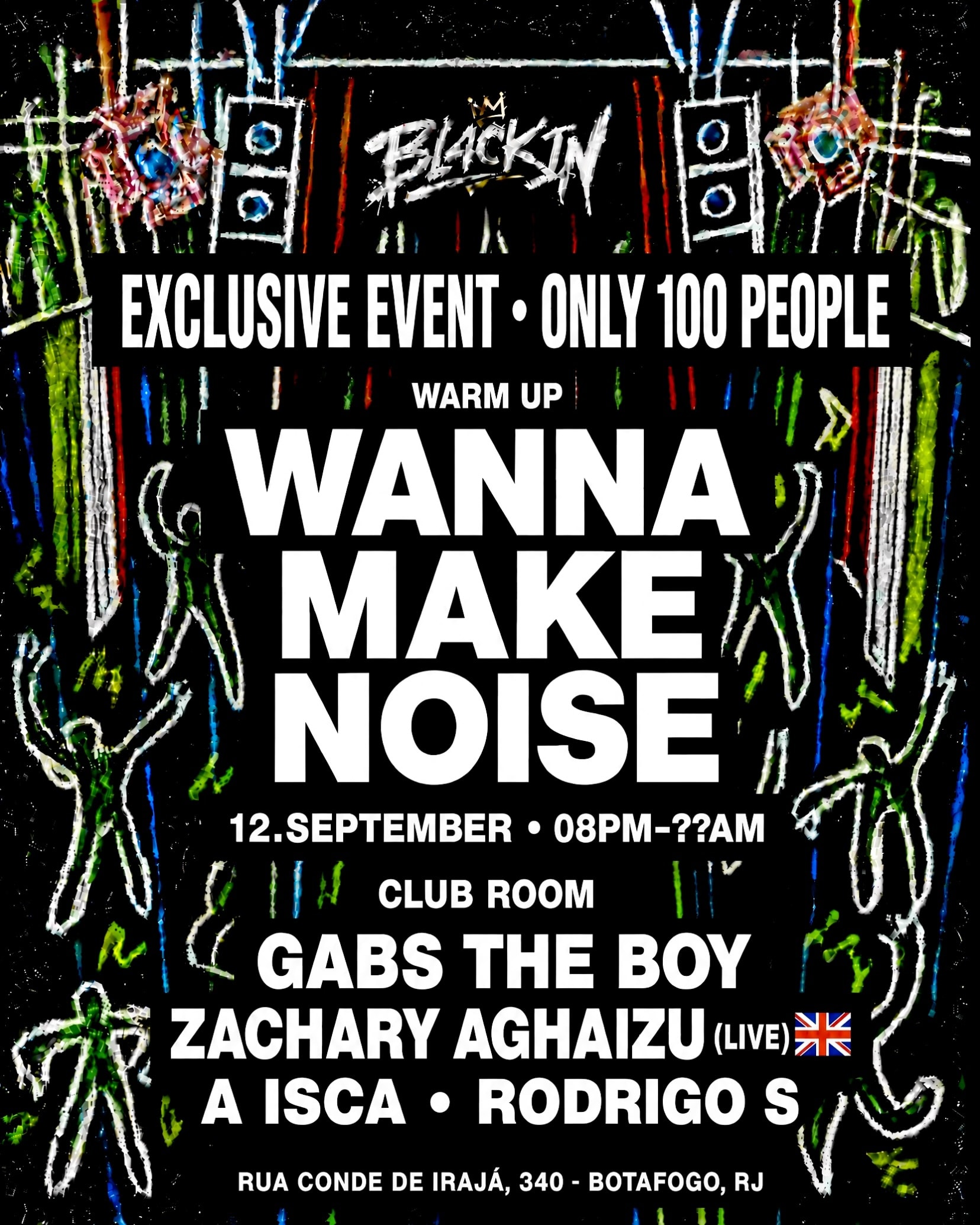 Wanna Make Noise @ Gabs Bday W/ Zachary Aghaizu (Live Set)