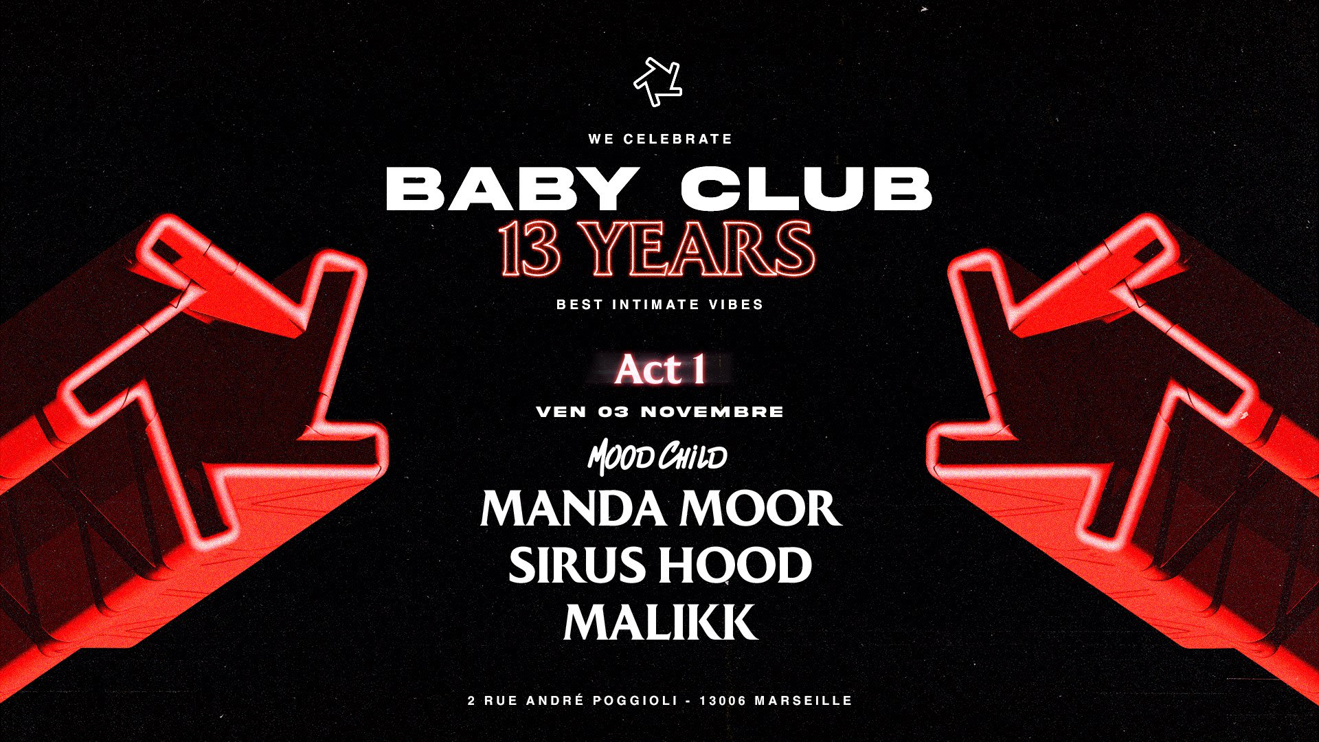 Birthday Act 1 : Manda Moor + Sirus Hood + Malikk