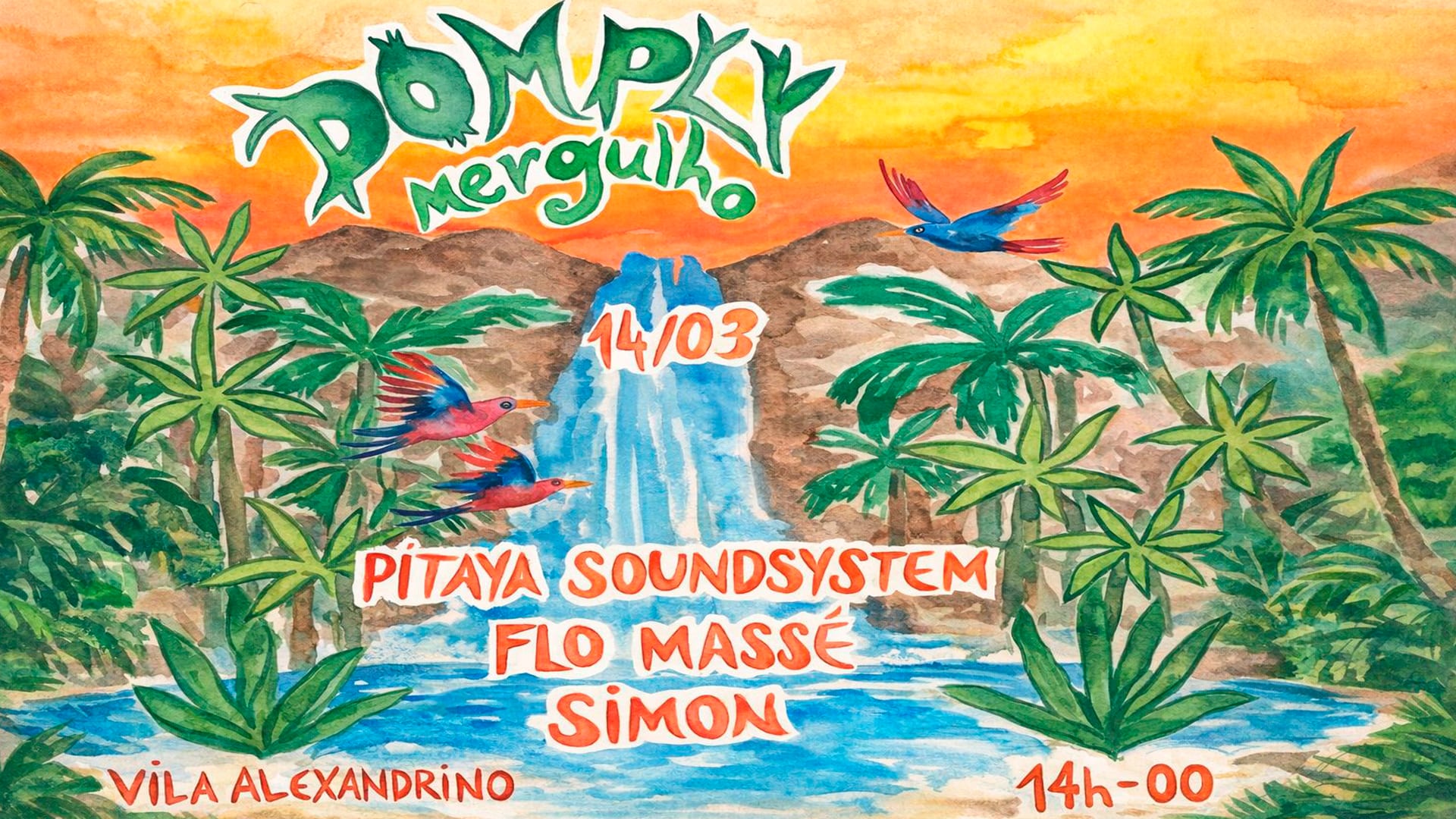 Domply Mergulho Closing - Flo Massé / Pitaya Soundsystem