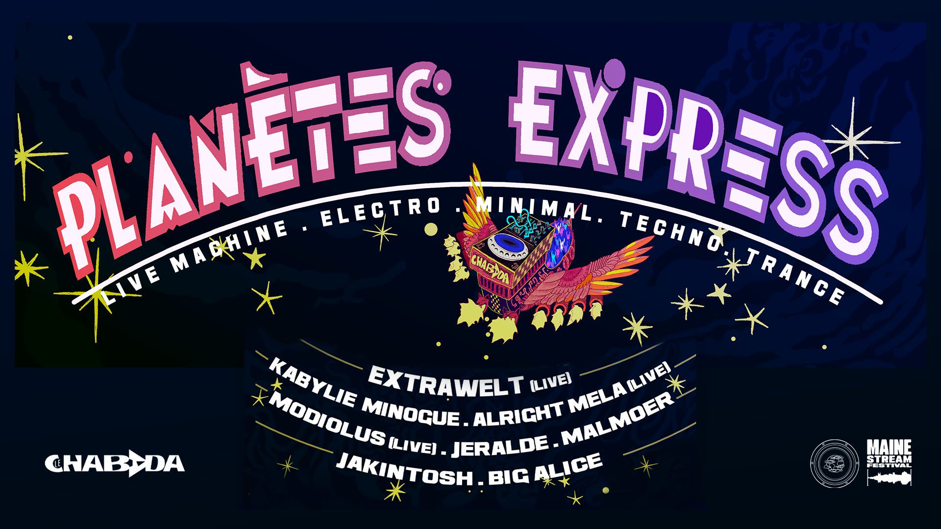 Planètes Express: Extrawelt, Kabylie Minogue & Alright Mela