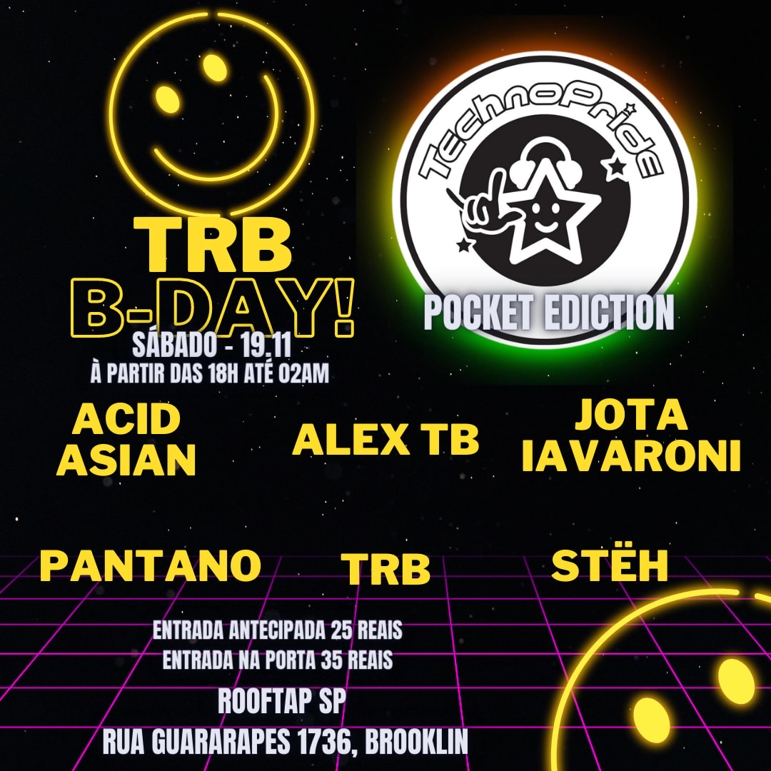 Technopride Pocket - Trb-Bday