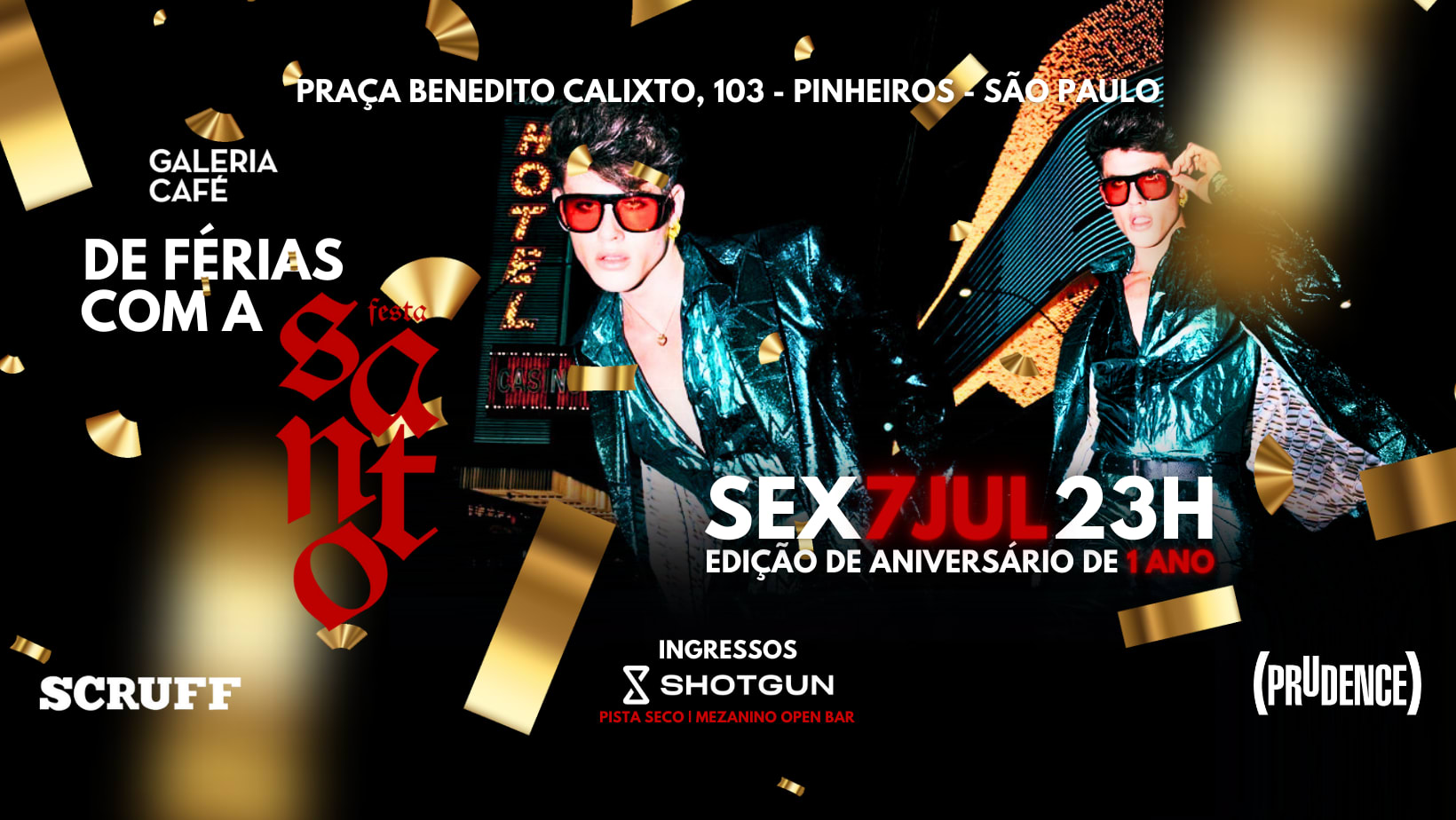 De Férias Com A Festa Santo • Open Bar