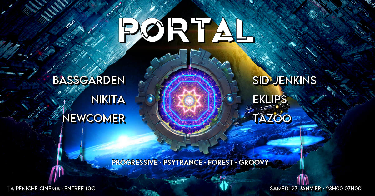 Portal - Psytrance - La Péniche Cinéma