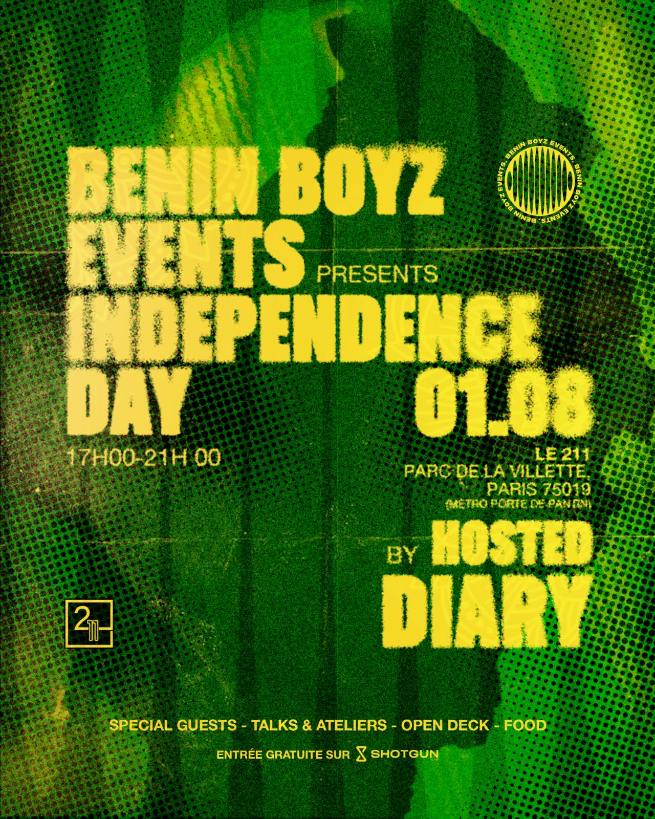 Benin Boyz Presents Independence Day — Day & Night Party