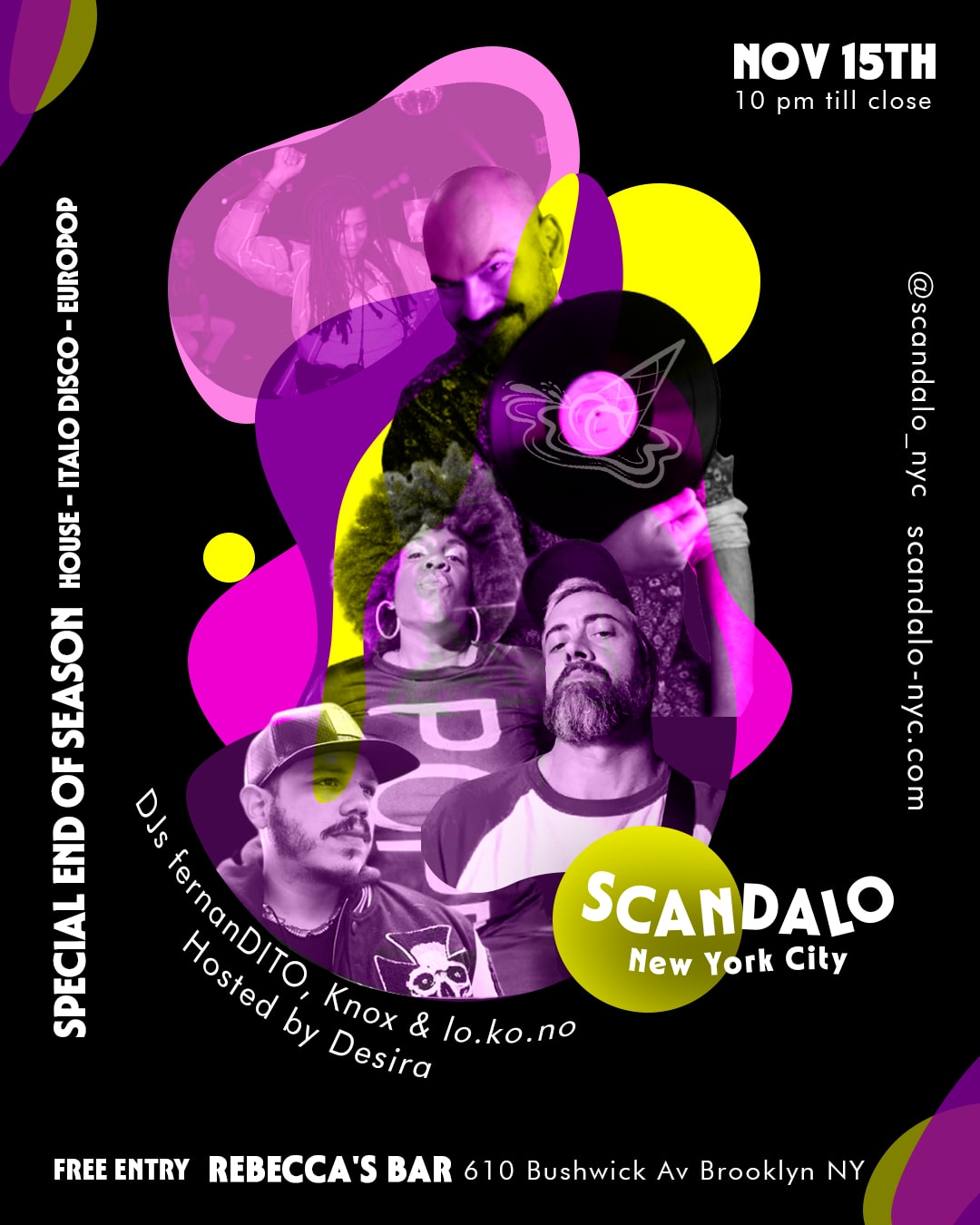 Scandalo Nyc - End Of Season