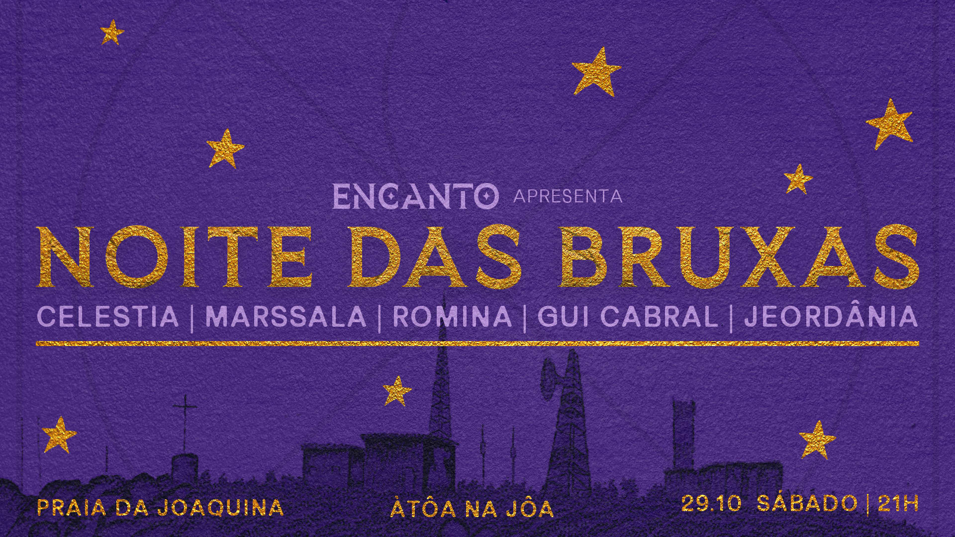 Encanto Apresenta: Noite Das Bruxas