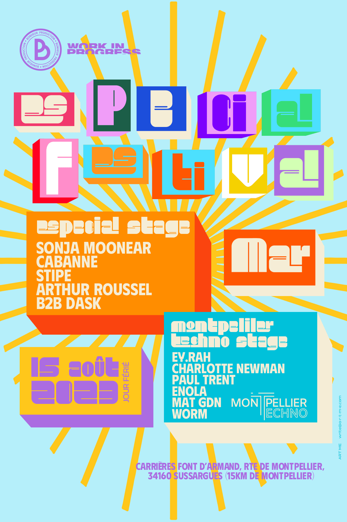 Especial Festival 2023 : Sonja Moonear, Cabanne, Ey.Rah ...