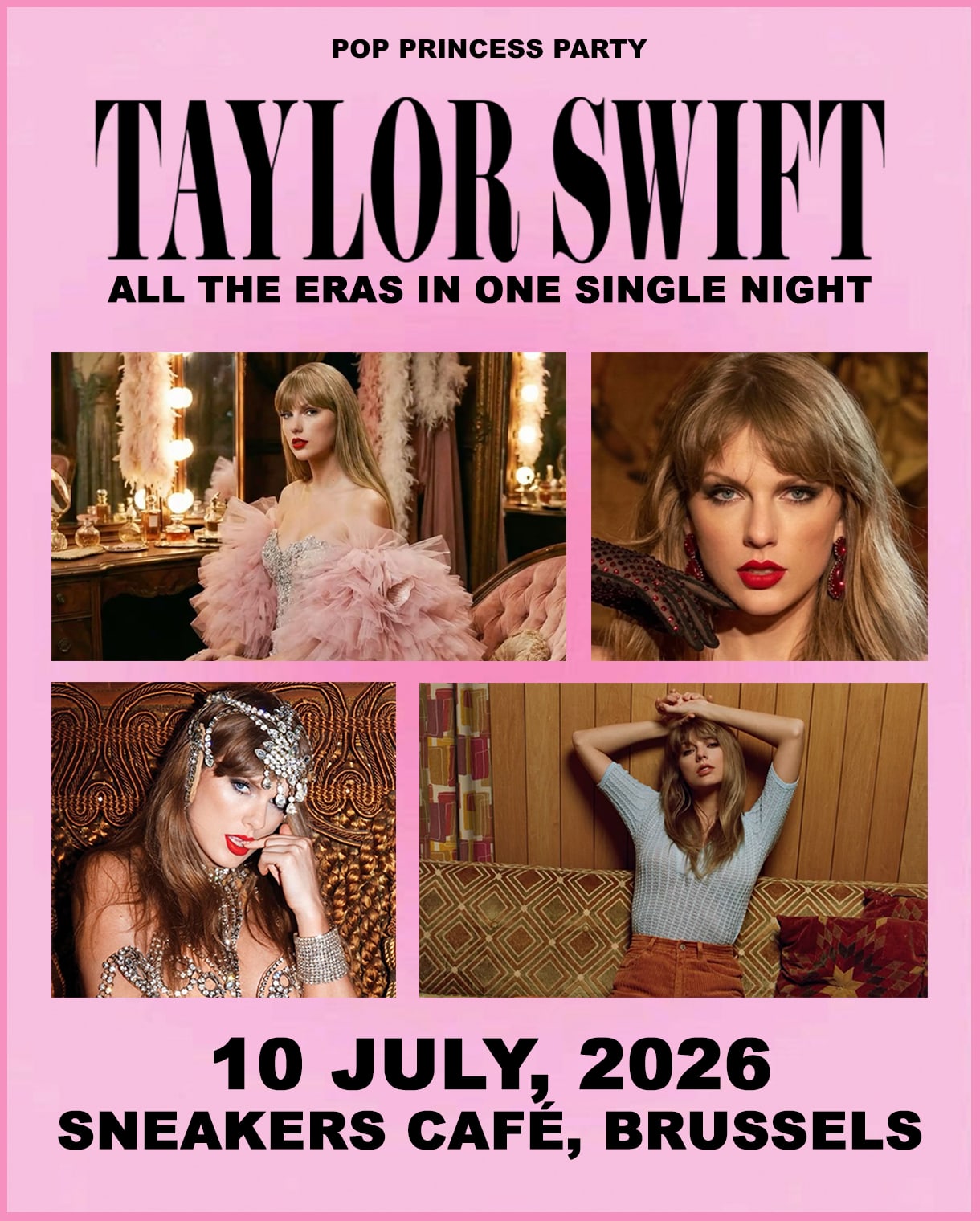 Pop Princess Party - Taylor Swift Edition Bruxelles