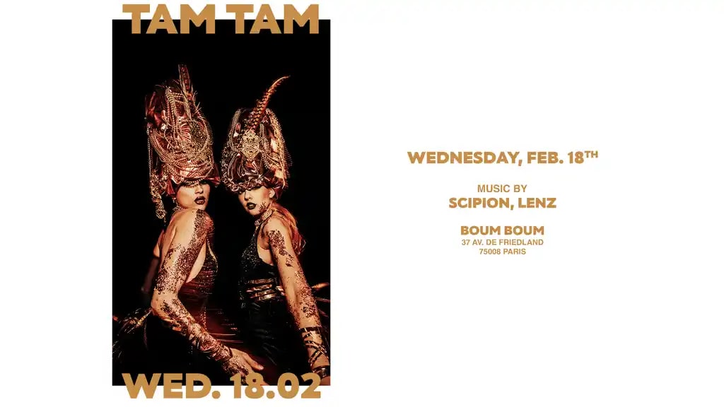 Mercredi 18 Fevrier - Tam Tam - Boum Boum