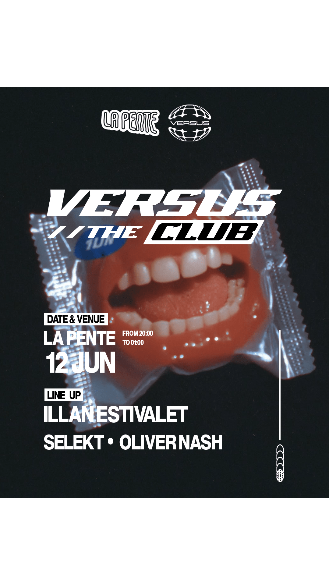 Versus The Club #8 W/ Illan Estivalet, Oliver Nash & Selekt