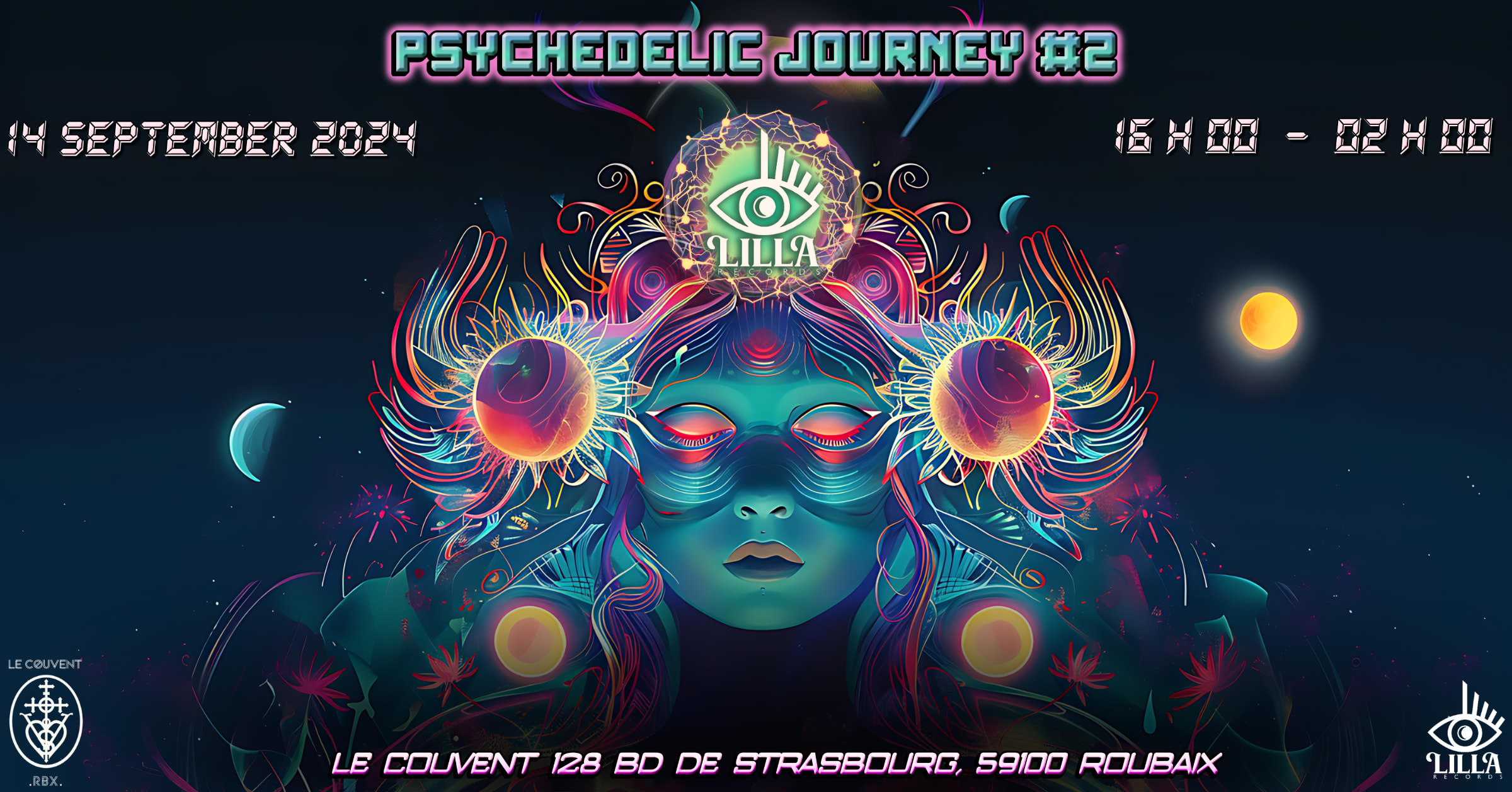Psychedelic Journey #2 : Lilla Records Au Couvent De Roubaix