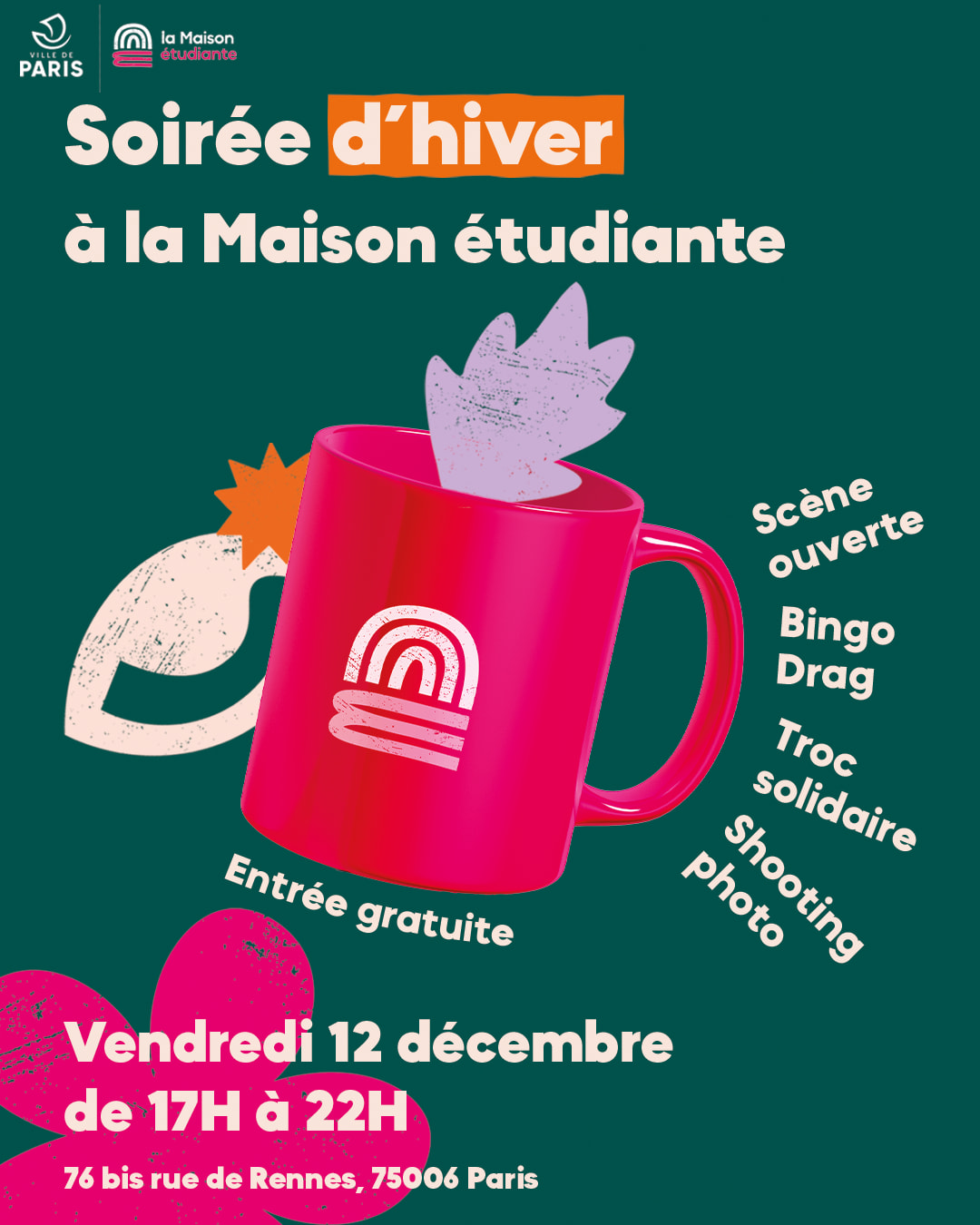 La Soirée D'hiver De La Maison Étudiante