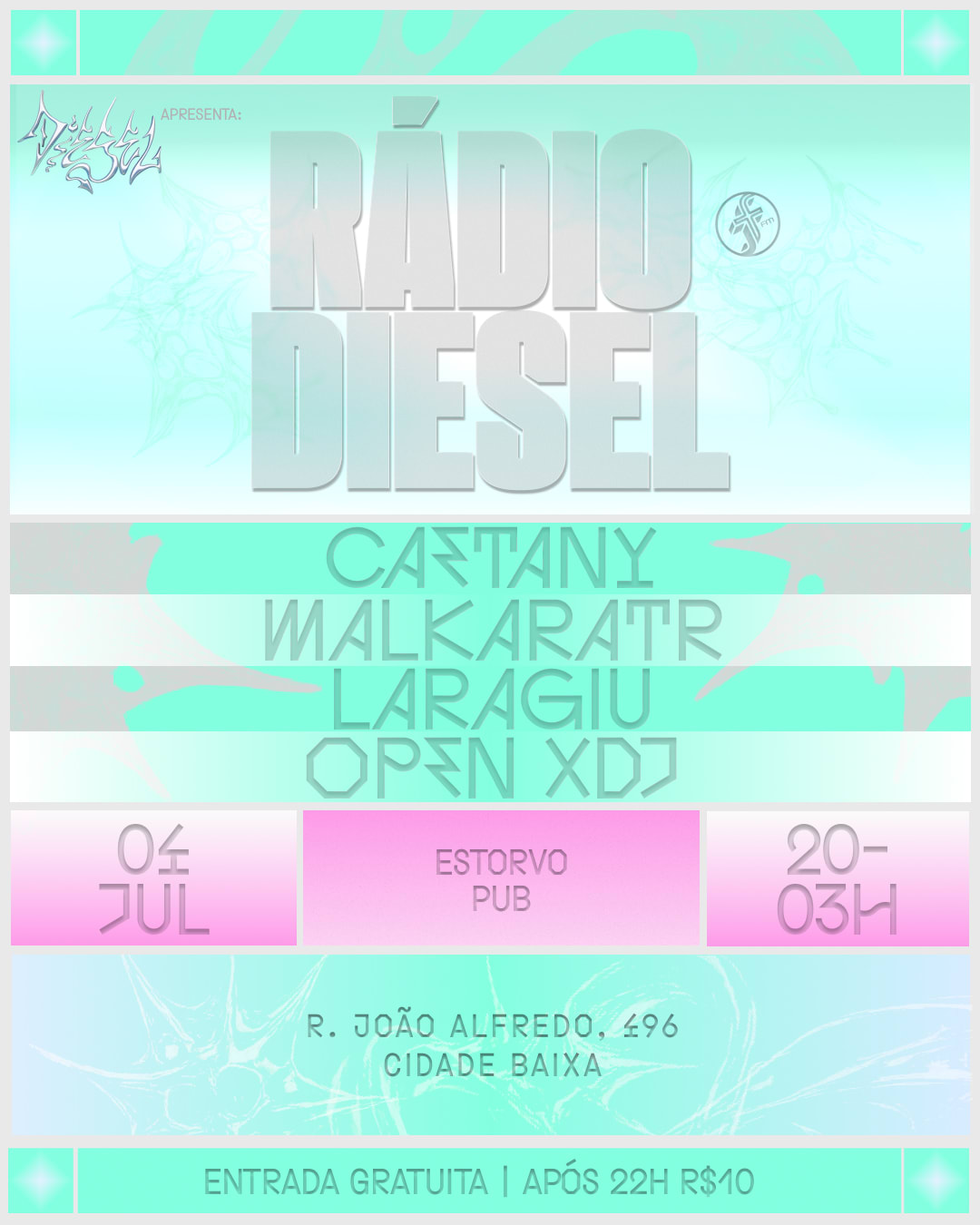 Rádio Diesel No Estorvo – Ep 03 E 04