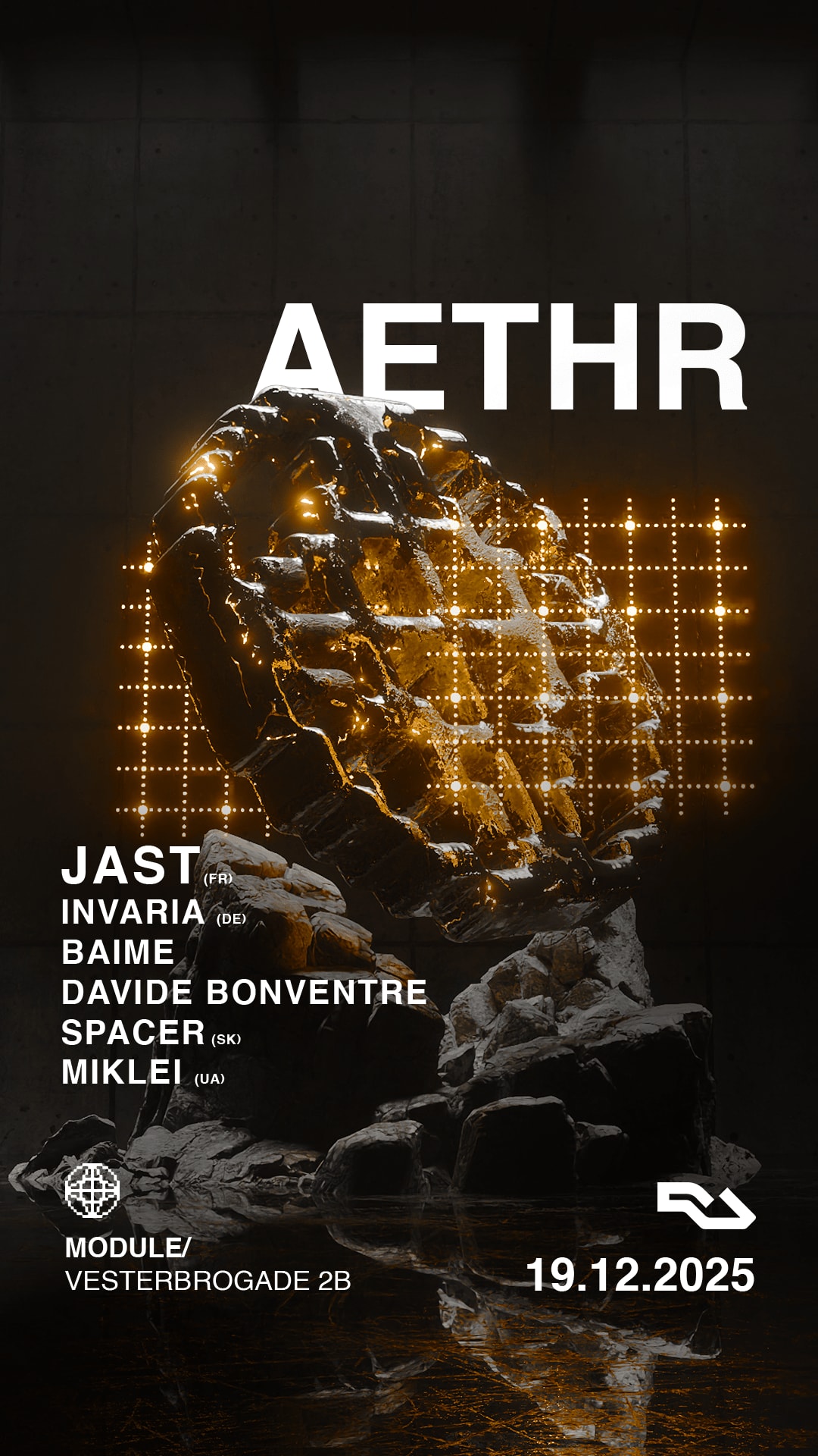 Aethr // Jast (Fr) • Baime • Invaria (De)
