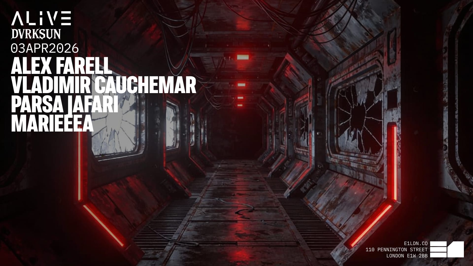 Alive: Alex Farell, Vladimir Cauchemar & Parsa Jafari