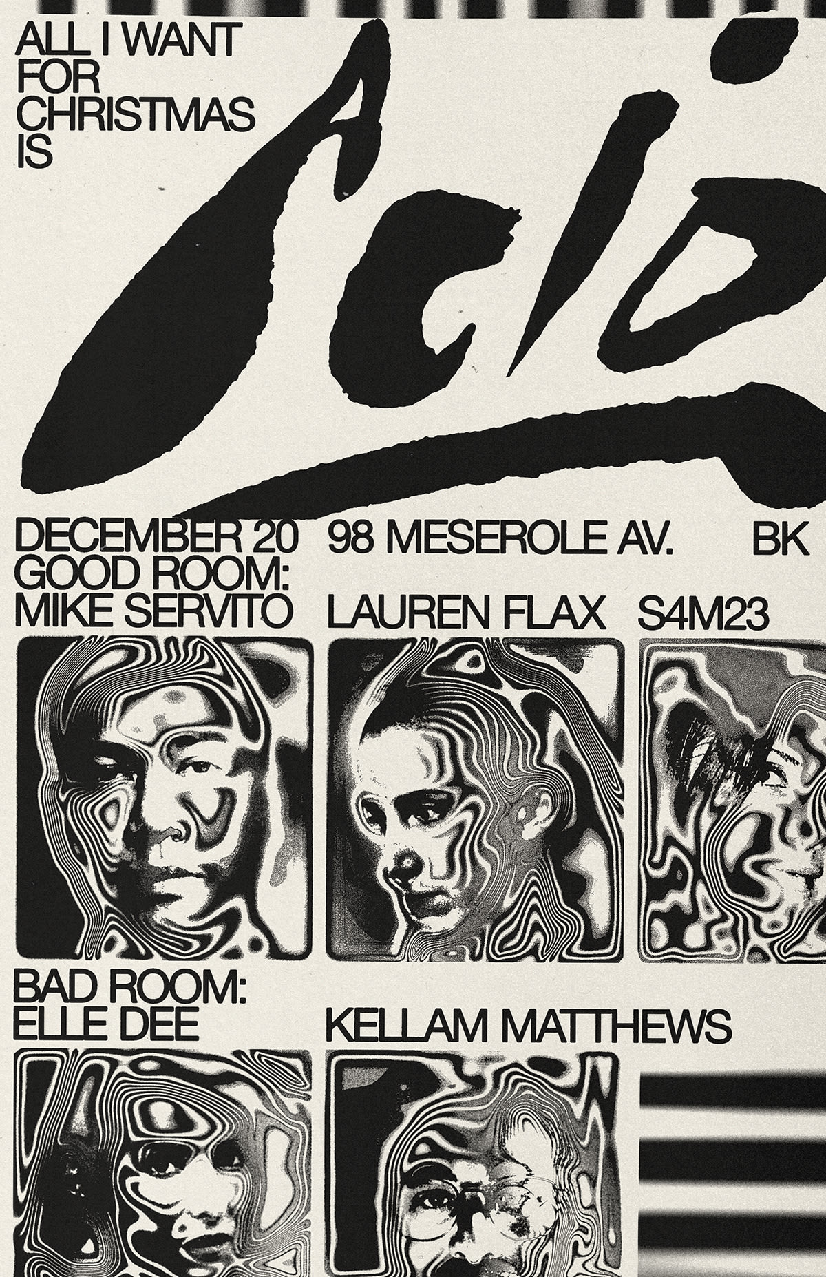 All I Want For Xmas Is Acid: Mike Servito, Lauren Flax, S4m23, Elle Dee, Kellam Matthews
