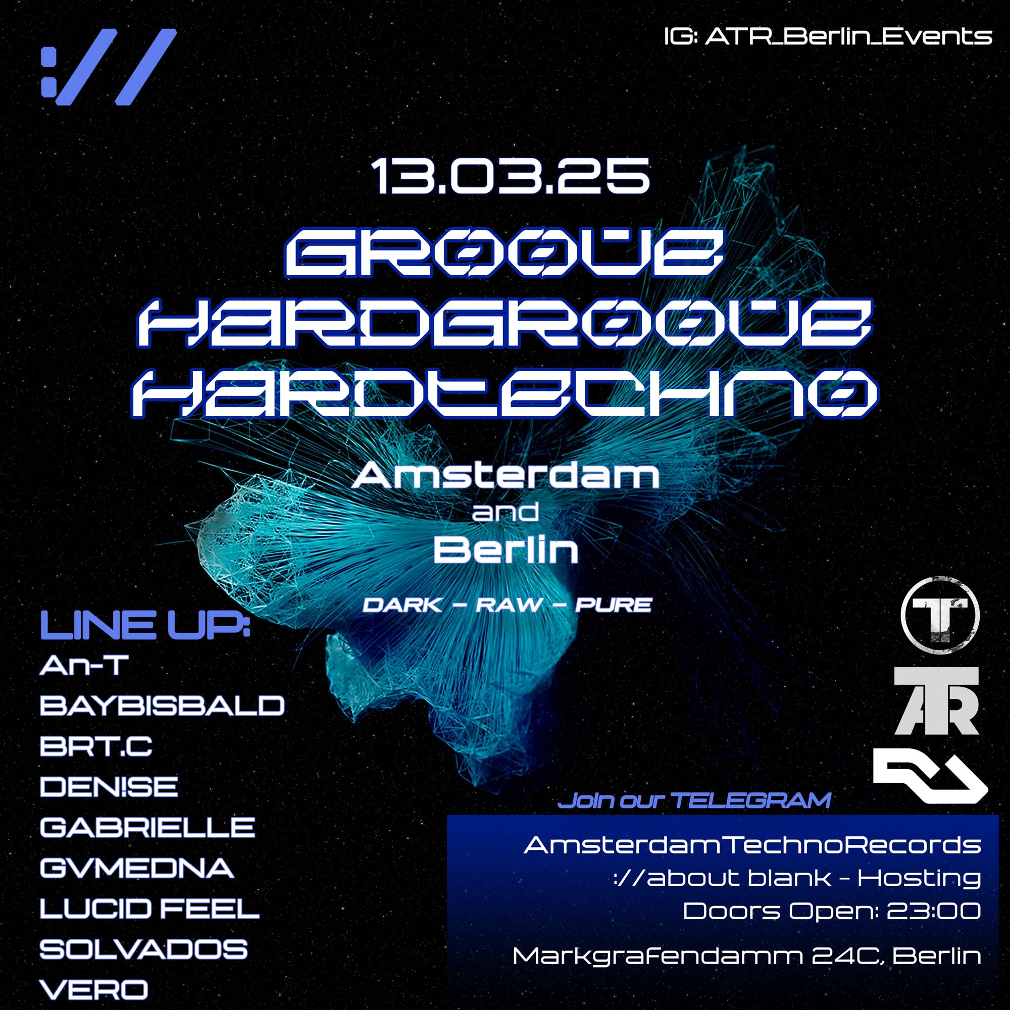 Amsterdam Techno Records And ://About Blank On Friday's [Amsterdam And Berlin