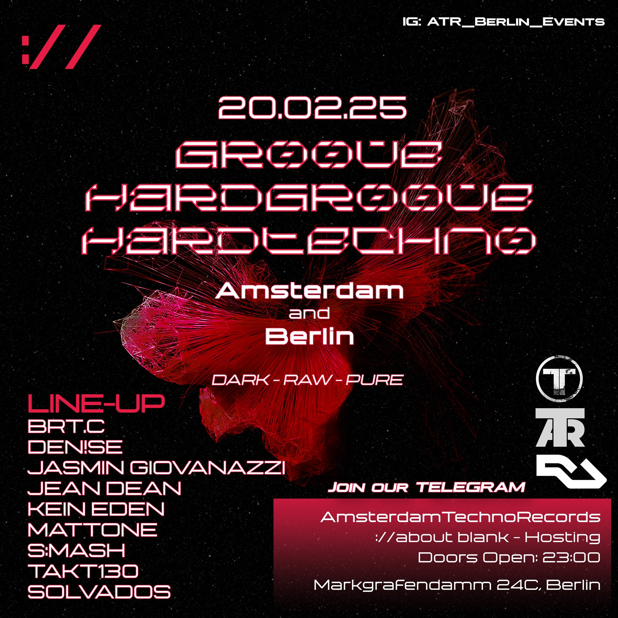 Amsterdam Techno Records And ://About Blank On Friday's [Amsterdam And Berlin]