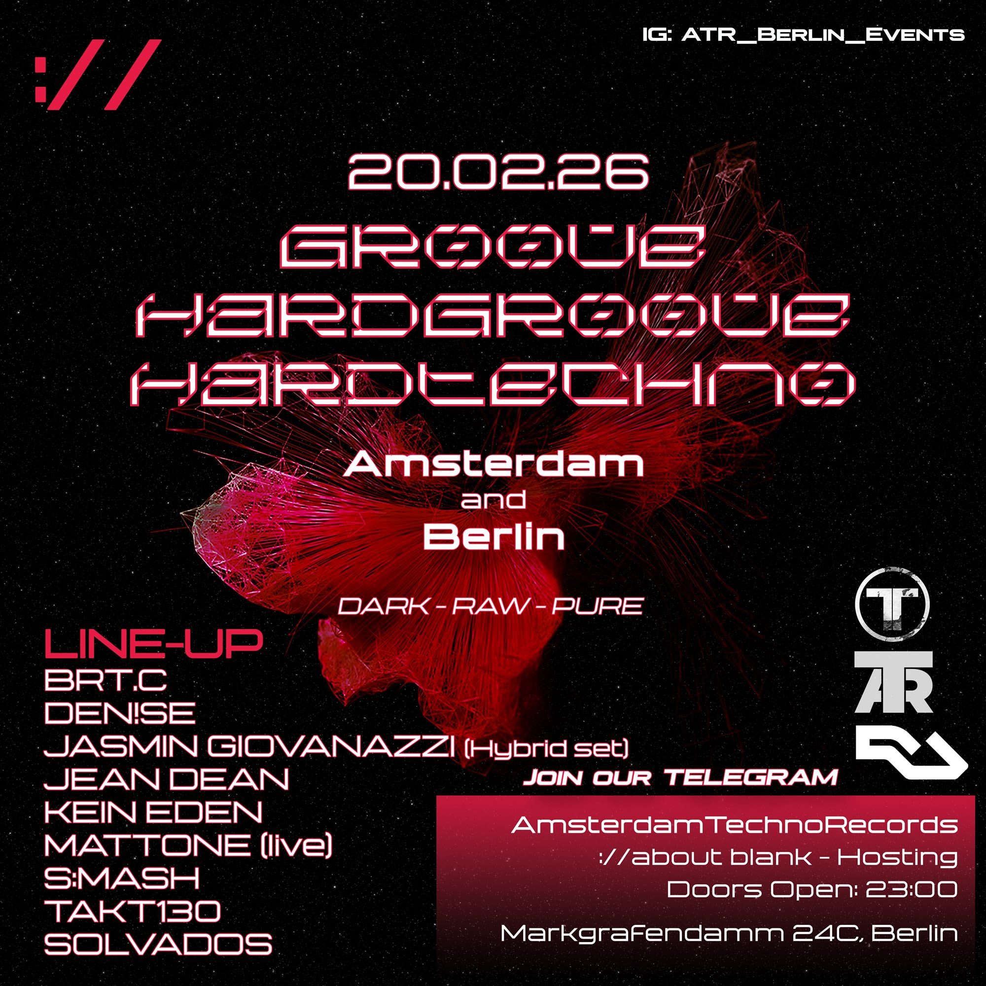 Amsterdam Techno Records And ://About Blank On Friday's [Amsterdam And Berlin]