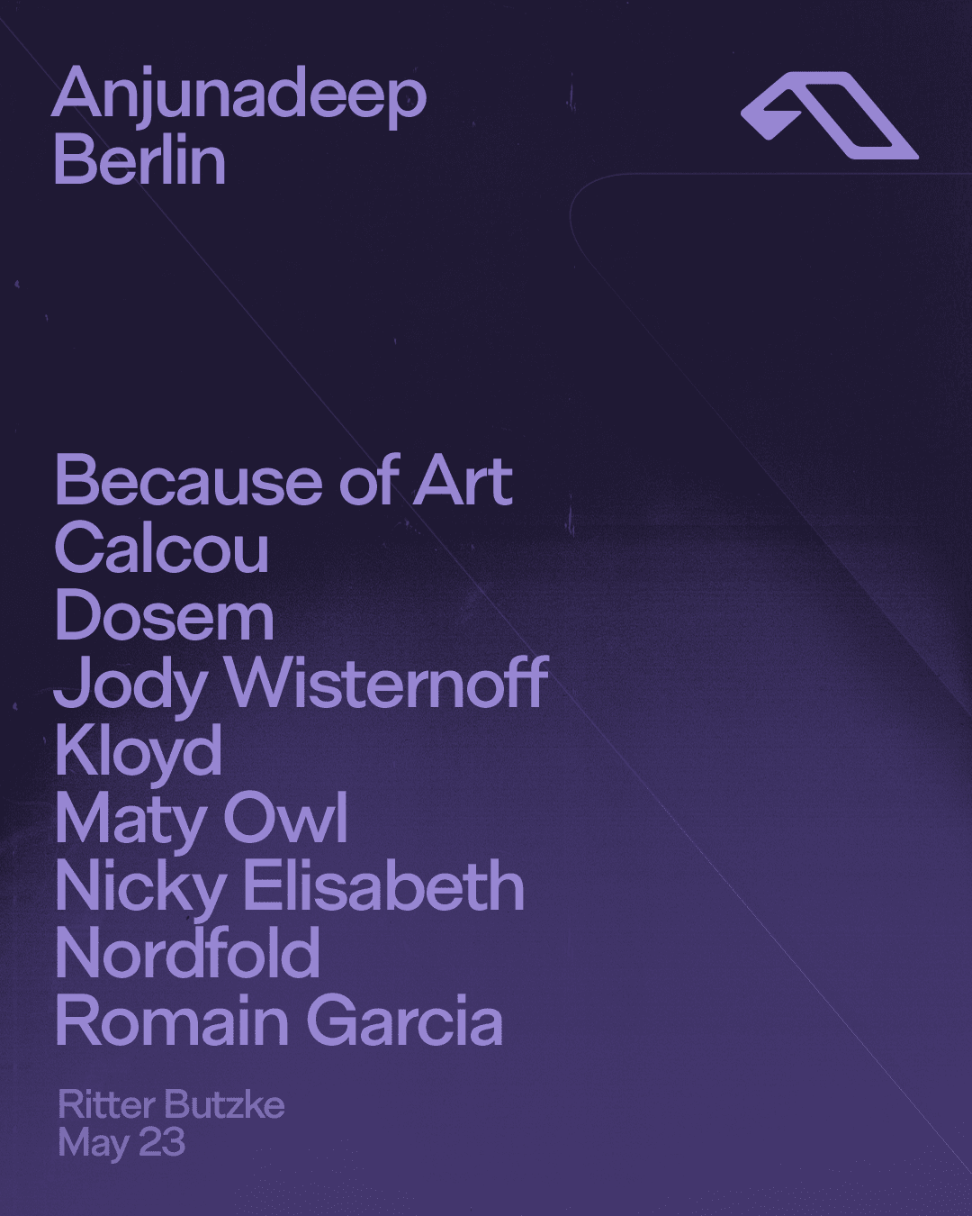 Anjunadeep Berlin (Daytime Open Air & Club Festival)
