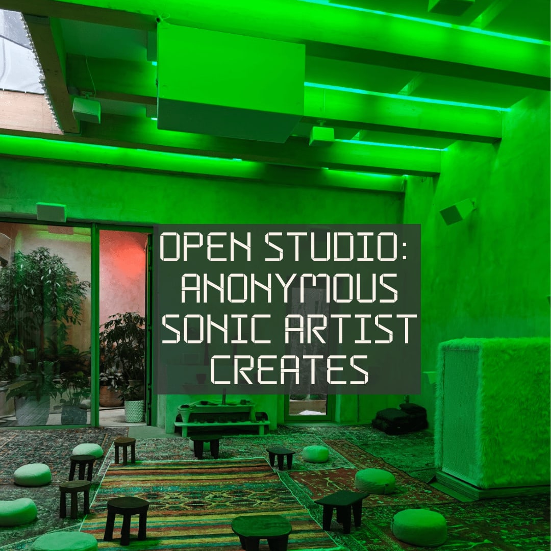 Anonymous Sonic Artist Creates - Open Studio