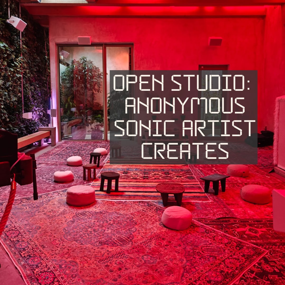 Anonymous Sonic Artist Creates - Open Studio