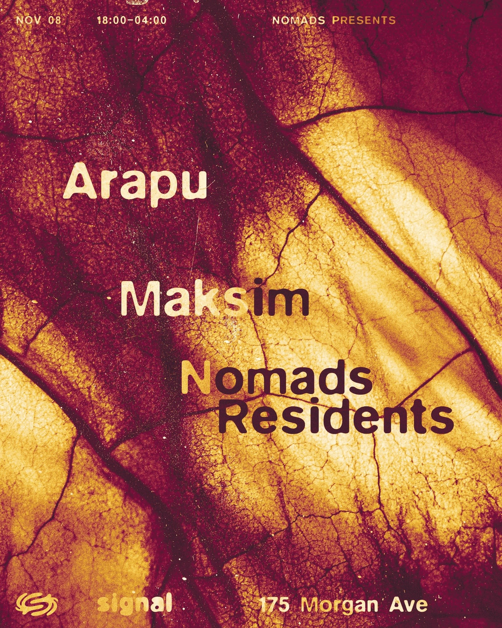 Arapu, Maksim, Nomads Residents
