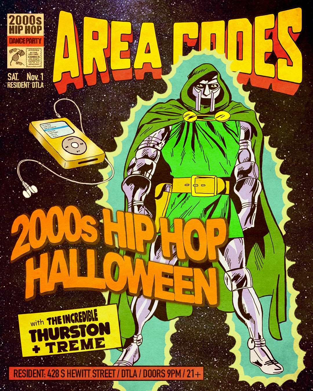 Area Codes: 2000s Hip Hop Halloween Party [L.A.]