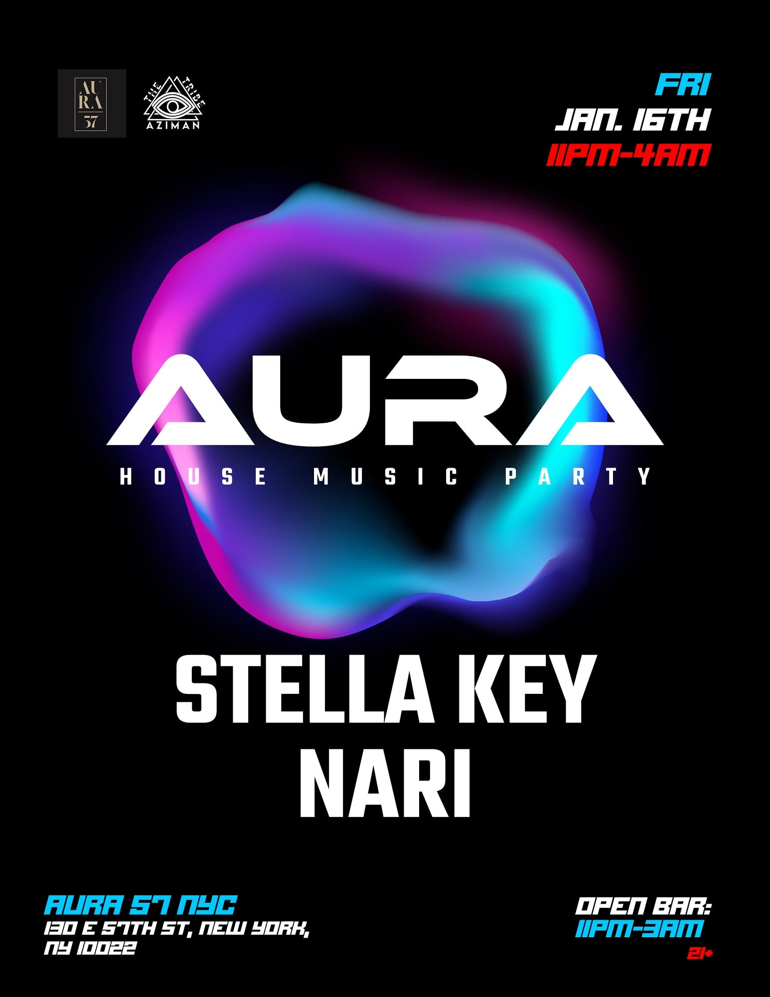 Aura (House Music Party)