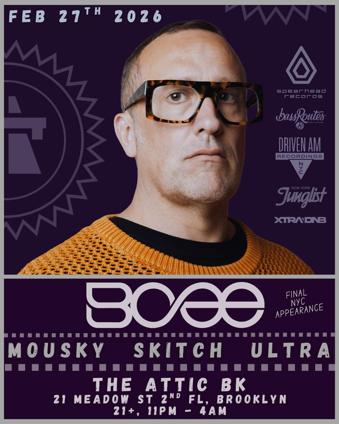 Bcee (Spearhead, Uk) At Driven Am