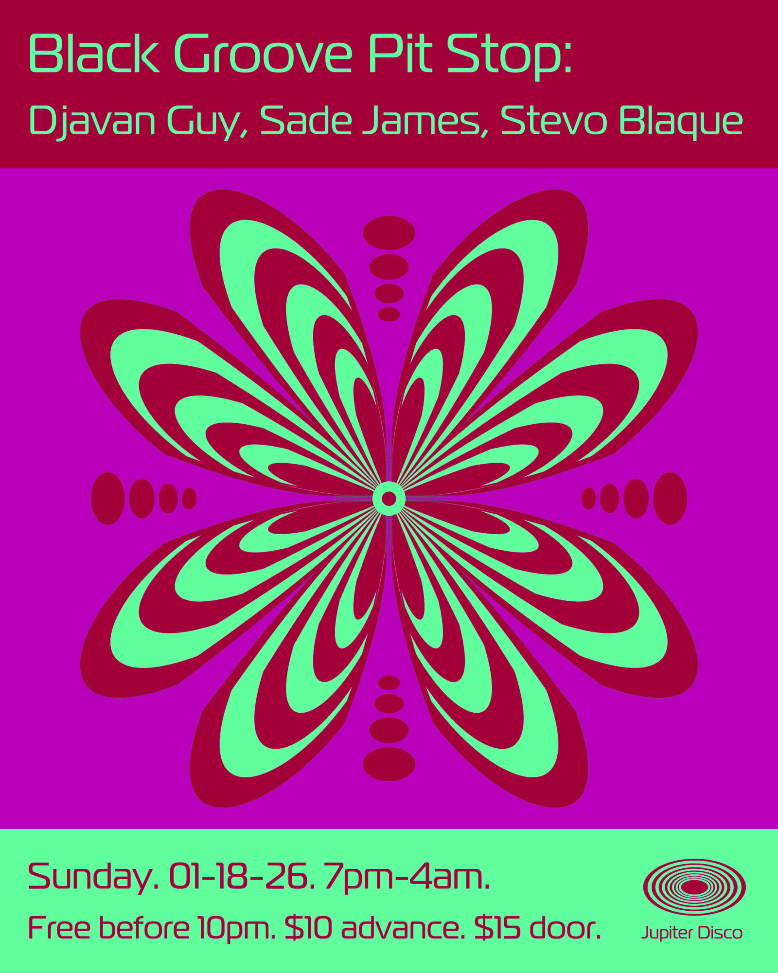 Black Groove Pit Stop: Djavan Guy, Sade James, & Stevo Blaque