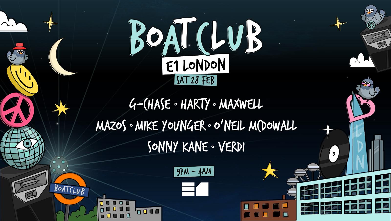 Boat Club Warehouse Party