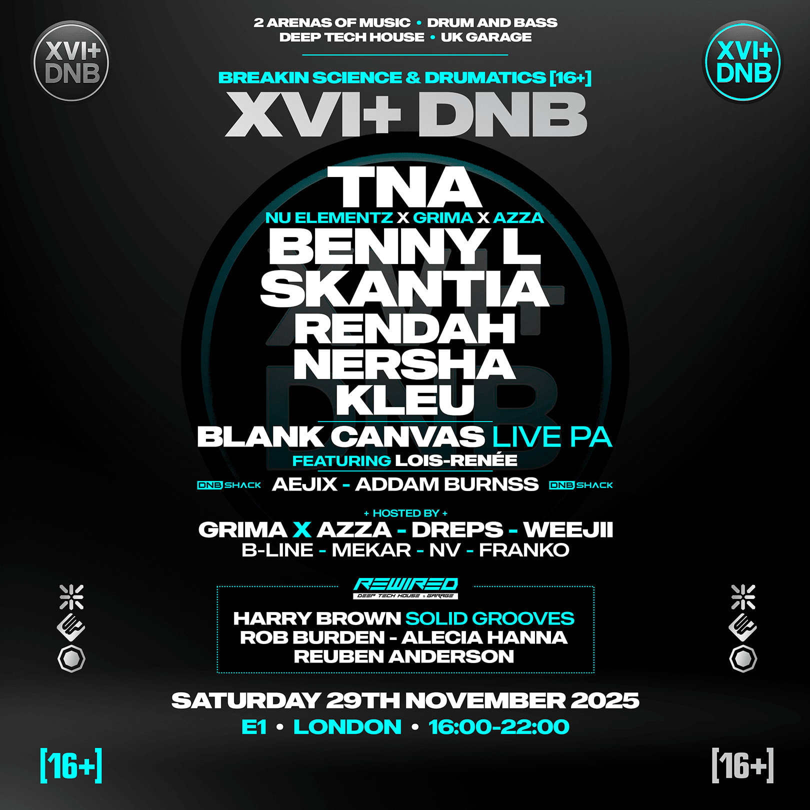 Breakin Science + Drumatics XVI+ [16+]