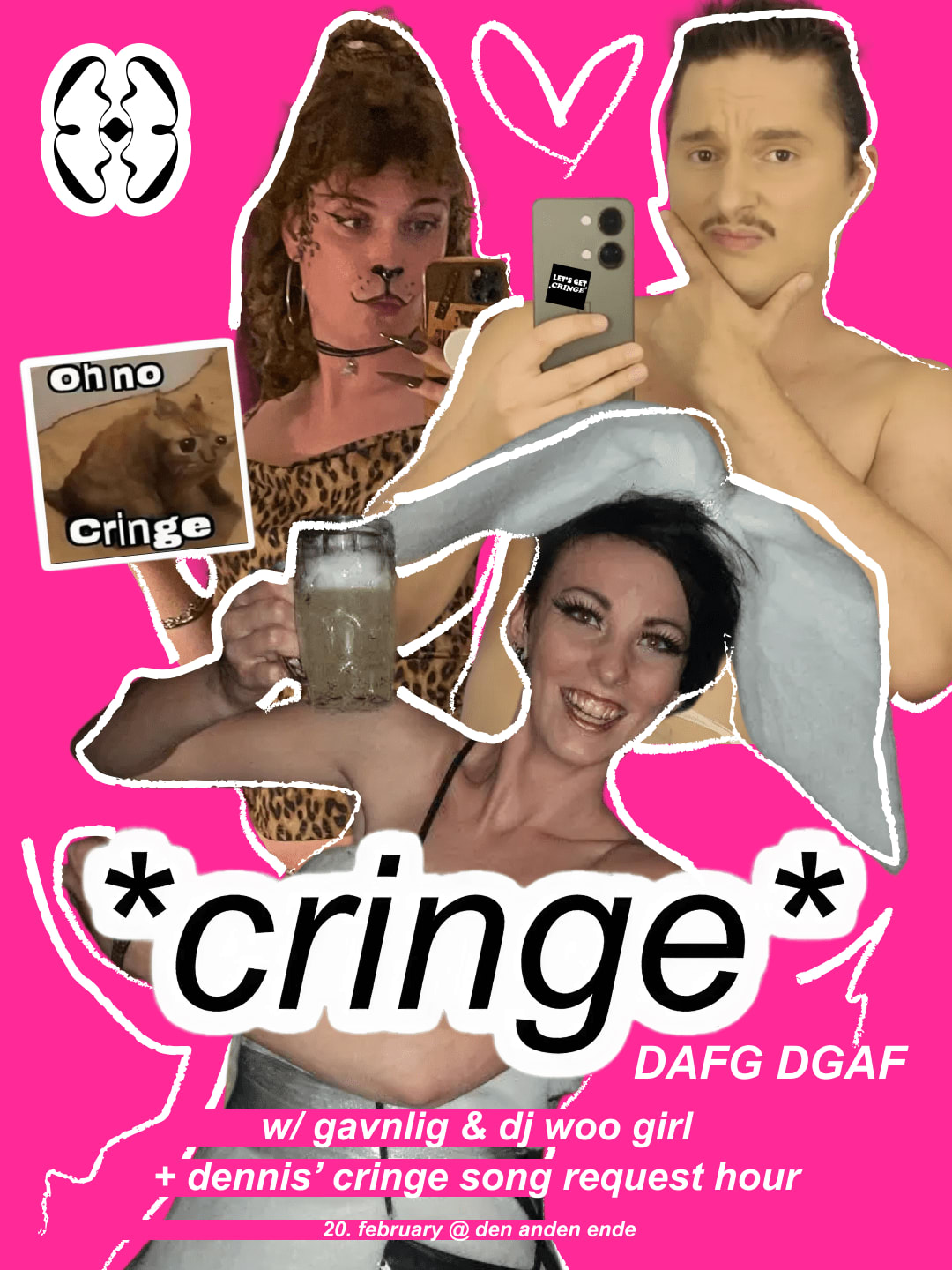 Cringe - Dgaf Dafg At Den Anden Ende (+ Confession Bar)